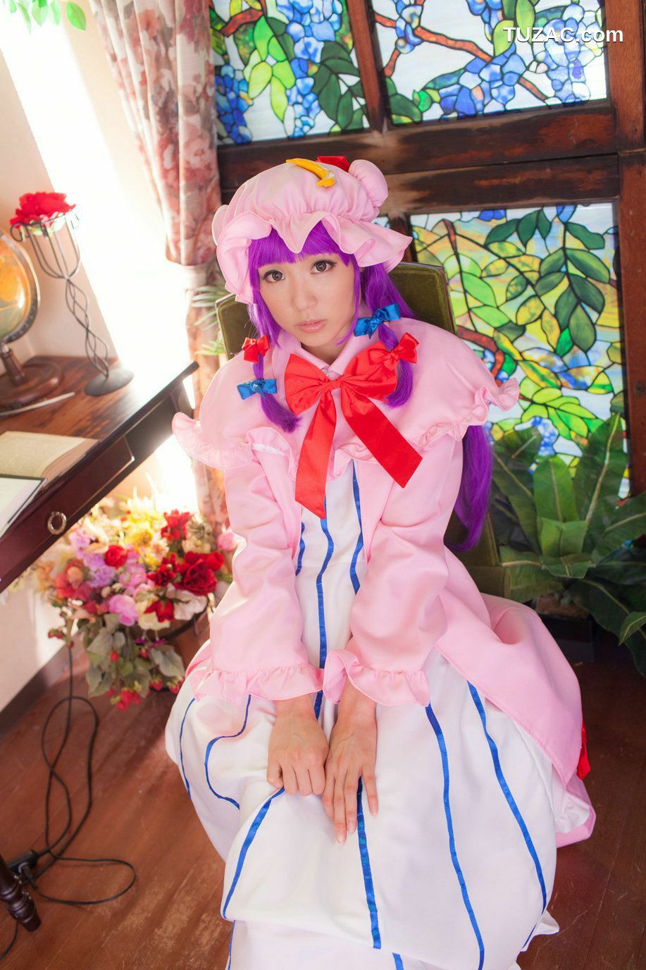 日本CosPlay_早乙女らぶ 《東方Project》パチュリー(Patchouli)·ノーレッジ 写真集