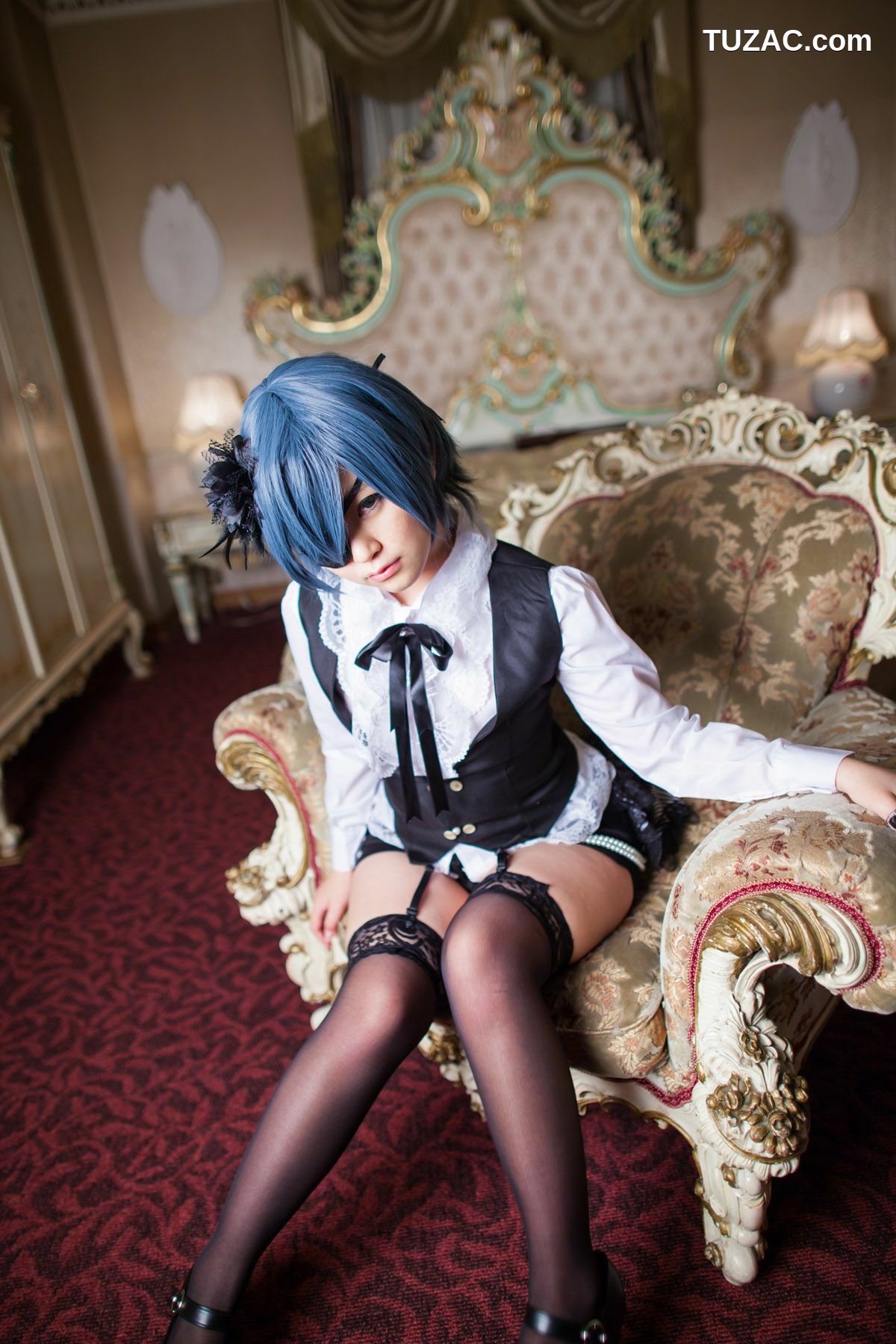 日本CosPlay_木村つな (木村都那) 《Kuroshitsuji》Ciel Phantomhive 写真集[47P]