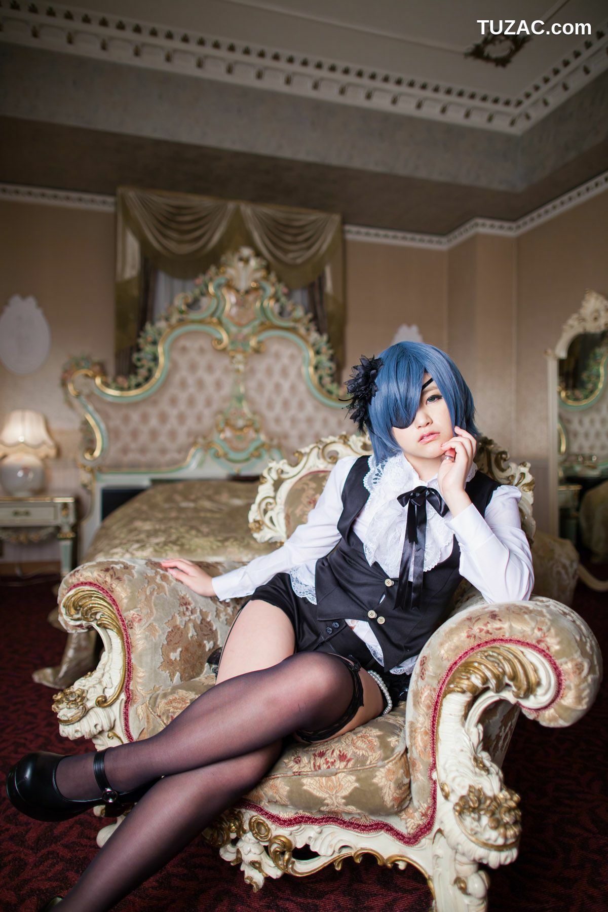 日本CosPlay_木村つな (木村都那) 《Kuroshitsuji》Ciel Phantomhive 写真集[47P]