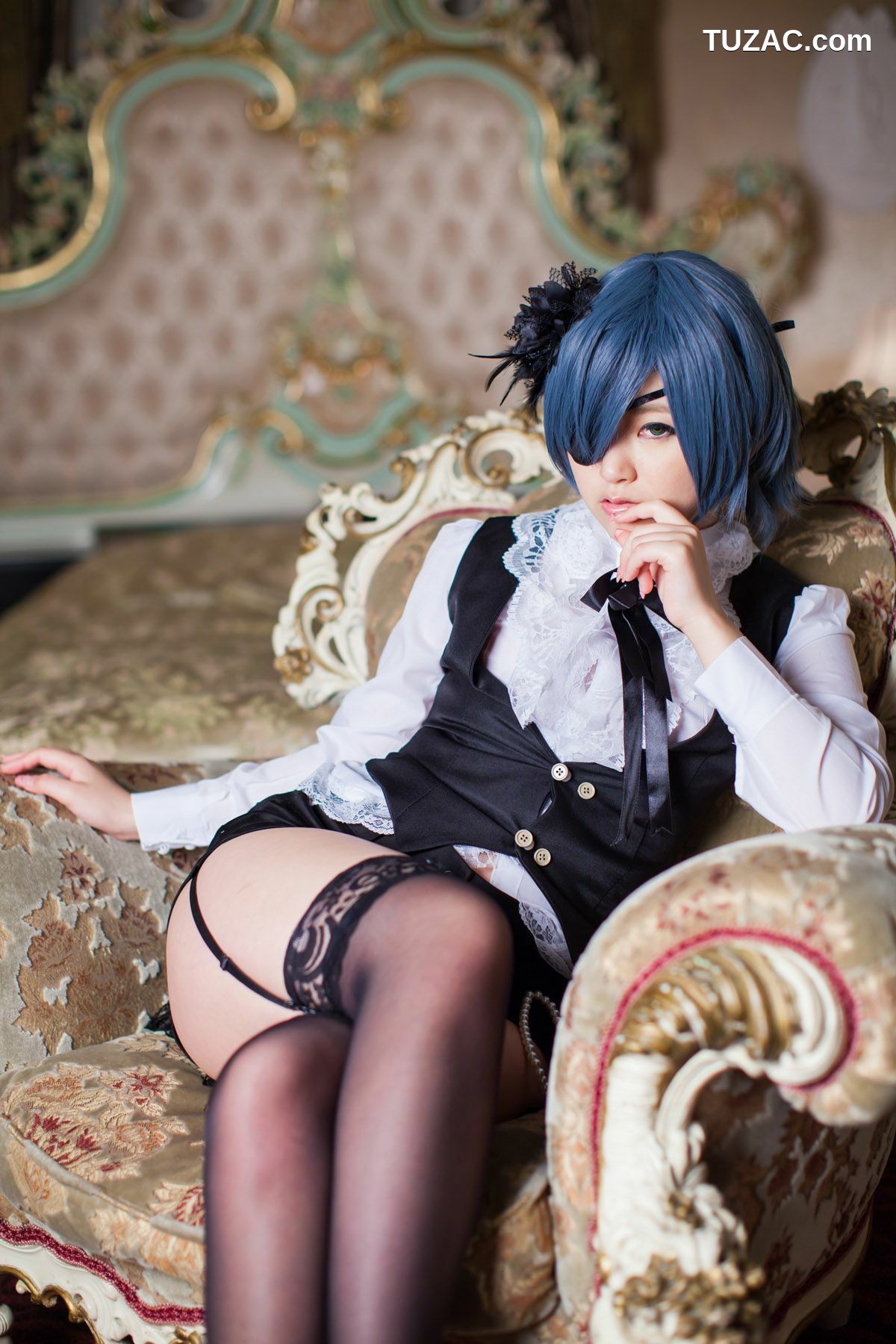 日本CosPlay_木村つな (木村都那) 《Kuroshitsuji》Ciel Phantomhive 写真集[47P]