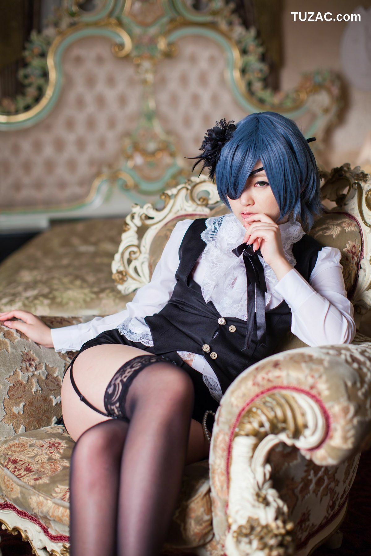 日本CosPlay_木村つな (木村都那) 《Kuroshitsuji》Ciel Phantomhive 写真集[47P]