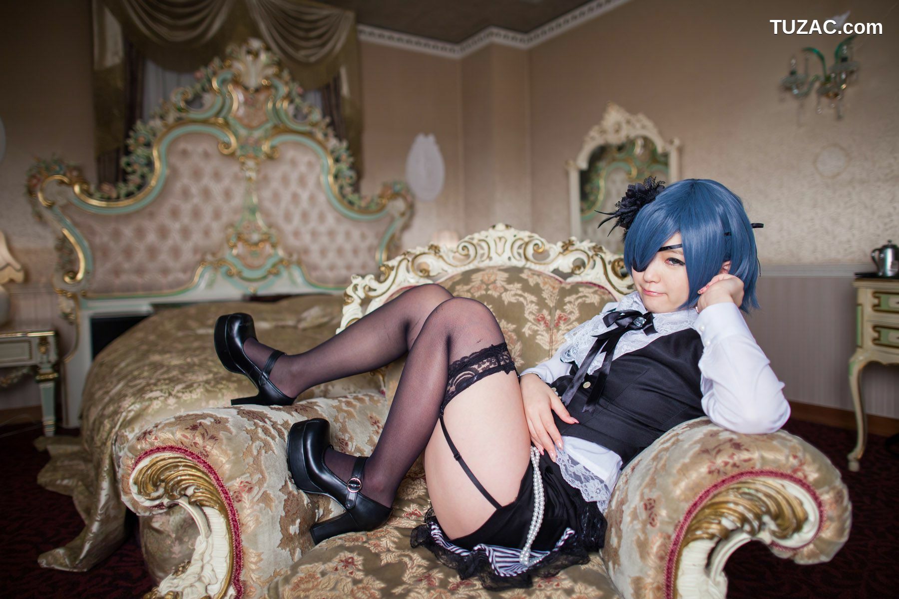 日本CosPlay_木村つな (木村都那) 《Kuroshitsuji》Ciel Phantomhive 写真集[47P]