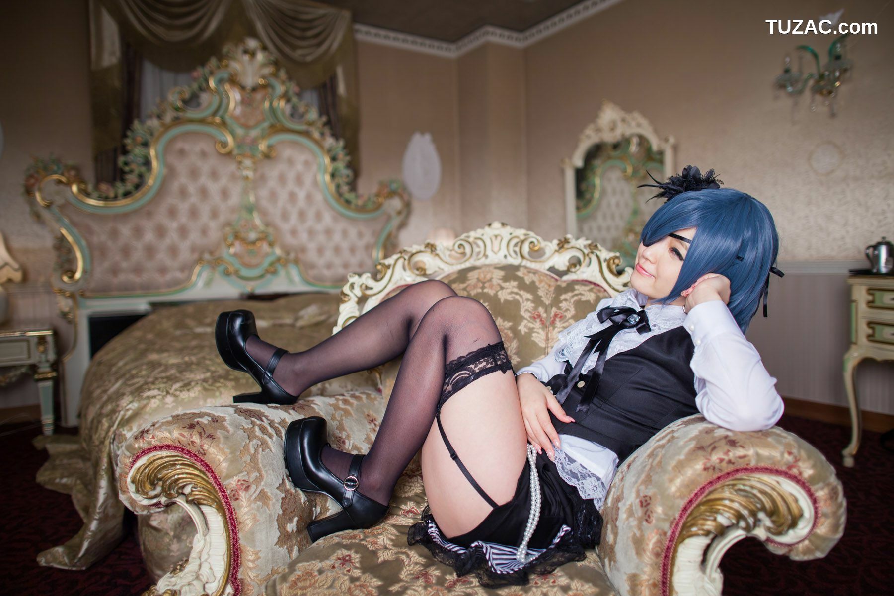 日本CosPlay_木村つな (木村都那) 《Kuroshitsuji》Ciel Phantomhive 写真集[47P]