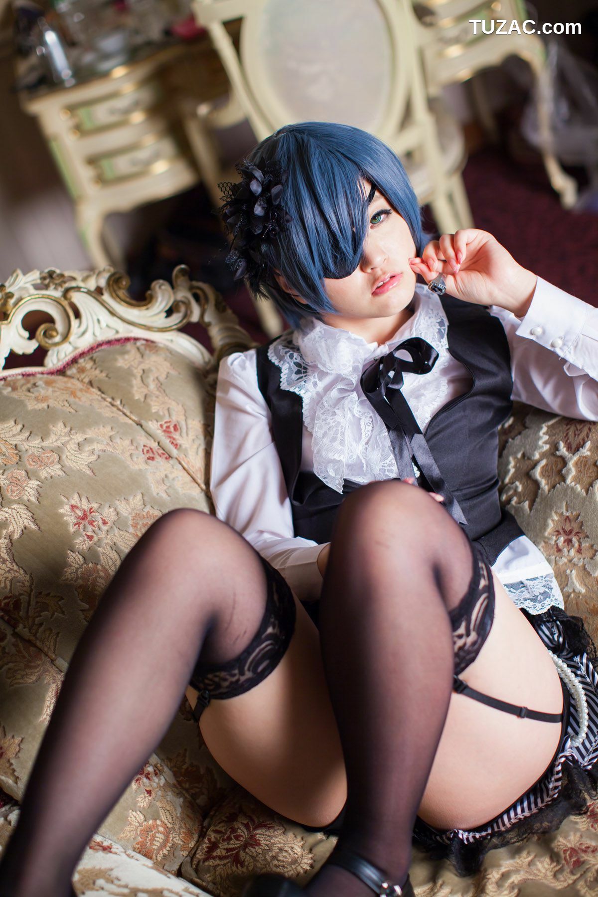 日本CosPlay_木村つな (木村都那) 《Kuroshitsuji》Ciel Phantomhive 写真集[47P]