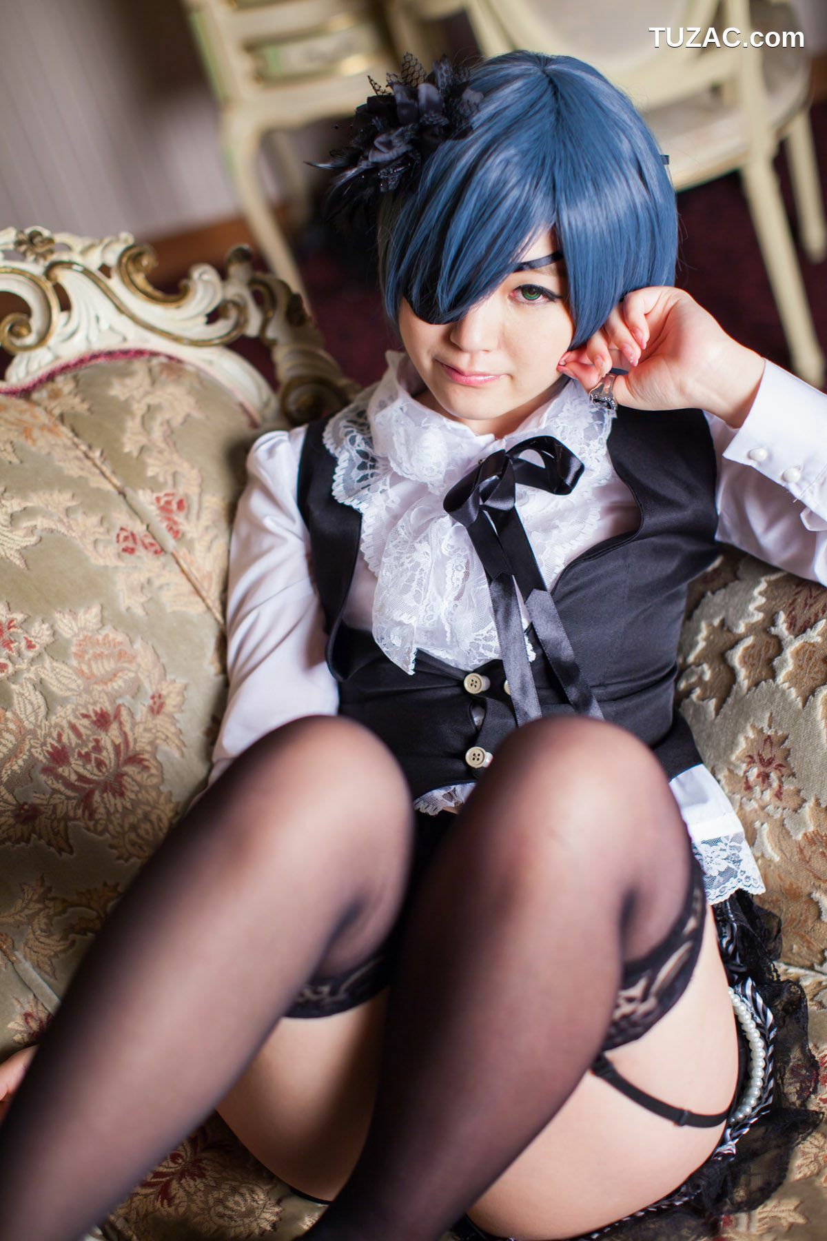 日本CosPlay_木村つな (木村都那) 《Kuroshitsuji》Ciel Phantomhive 写真集[47P]