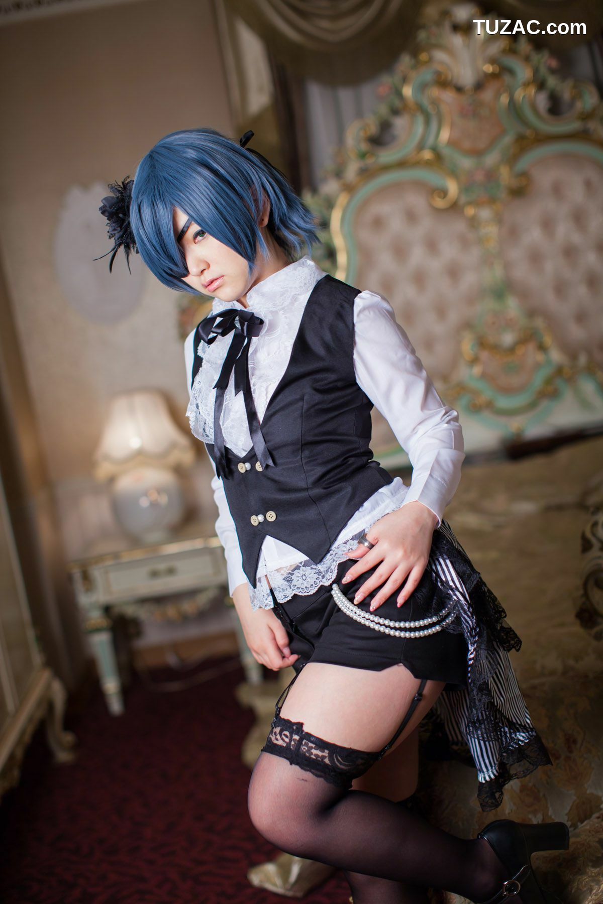 日本CosPlay_木村つな (木村都那) 《Kuroshitsuji》Ciel Phantomhive 写真集[47P]