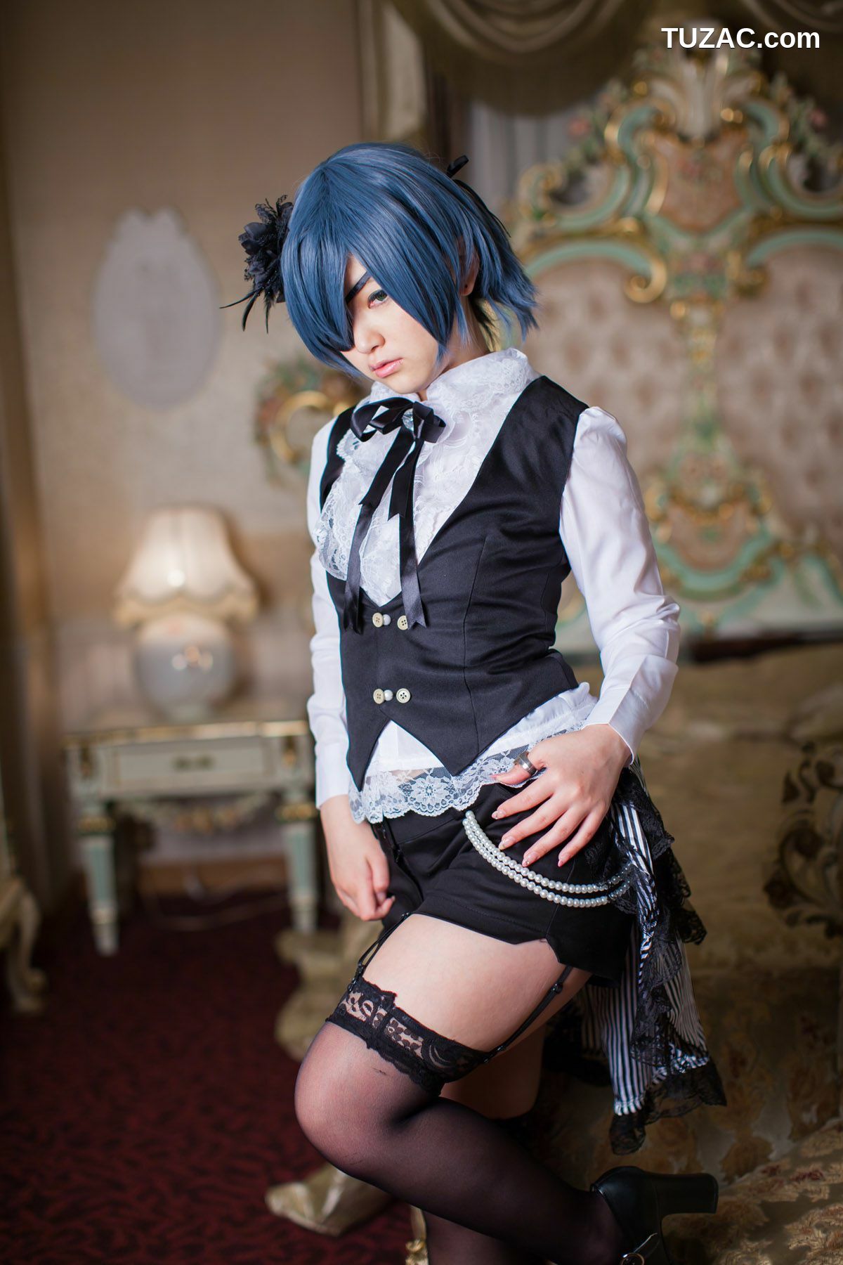 日本CosPlay_木村つな (木村都那) 《Kuroshitsuji》Ciel Phantomhive 写真集[47P]