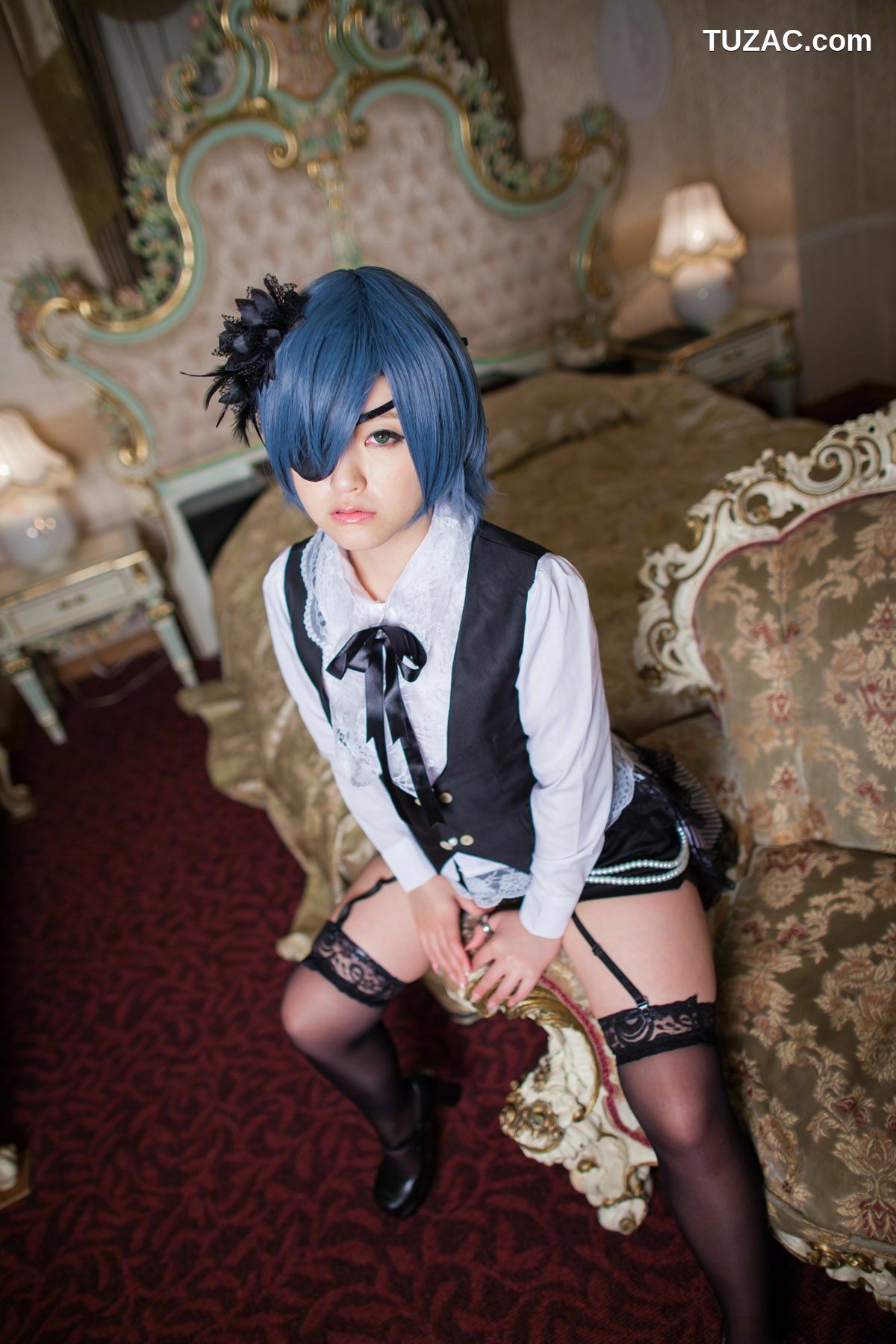 日本CosPlay_木村つな (木村都那) 《Kuroshitsuji》Ciel Phantomhive 写真集[47P]