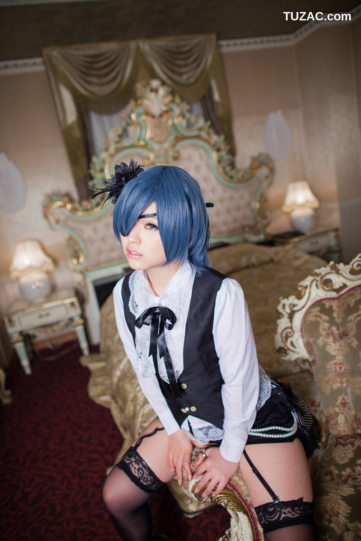 日本CosPlay_木村つな (木村都那) 《Kuroshitsuji》Ciel Phantomhive 写真集[47P]