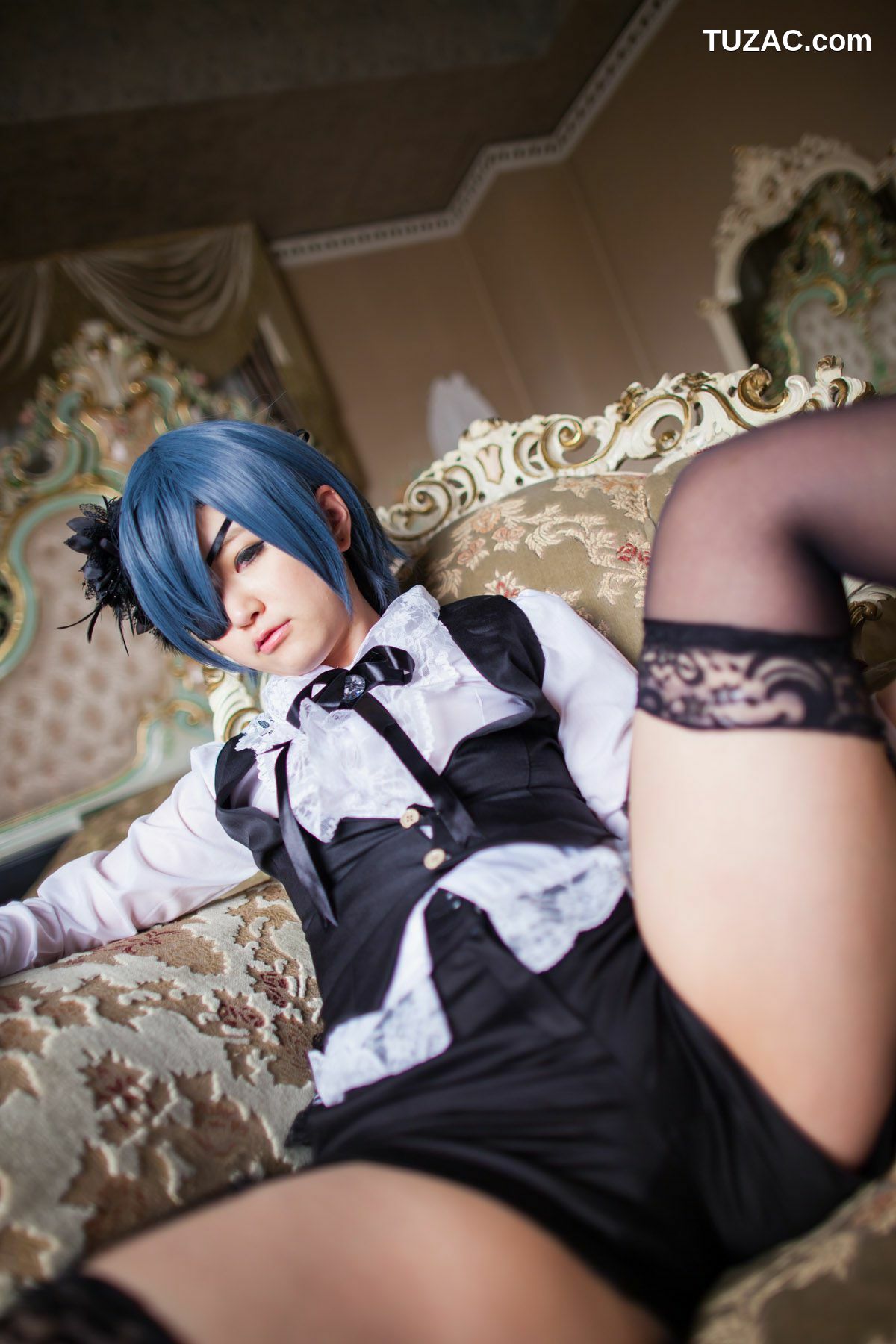 日本CosPlay_木村つな (木村都那) 《Kuroshitsuji》Ciel Phantomhive 写真集[47P]