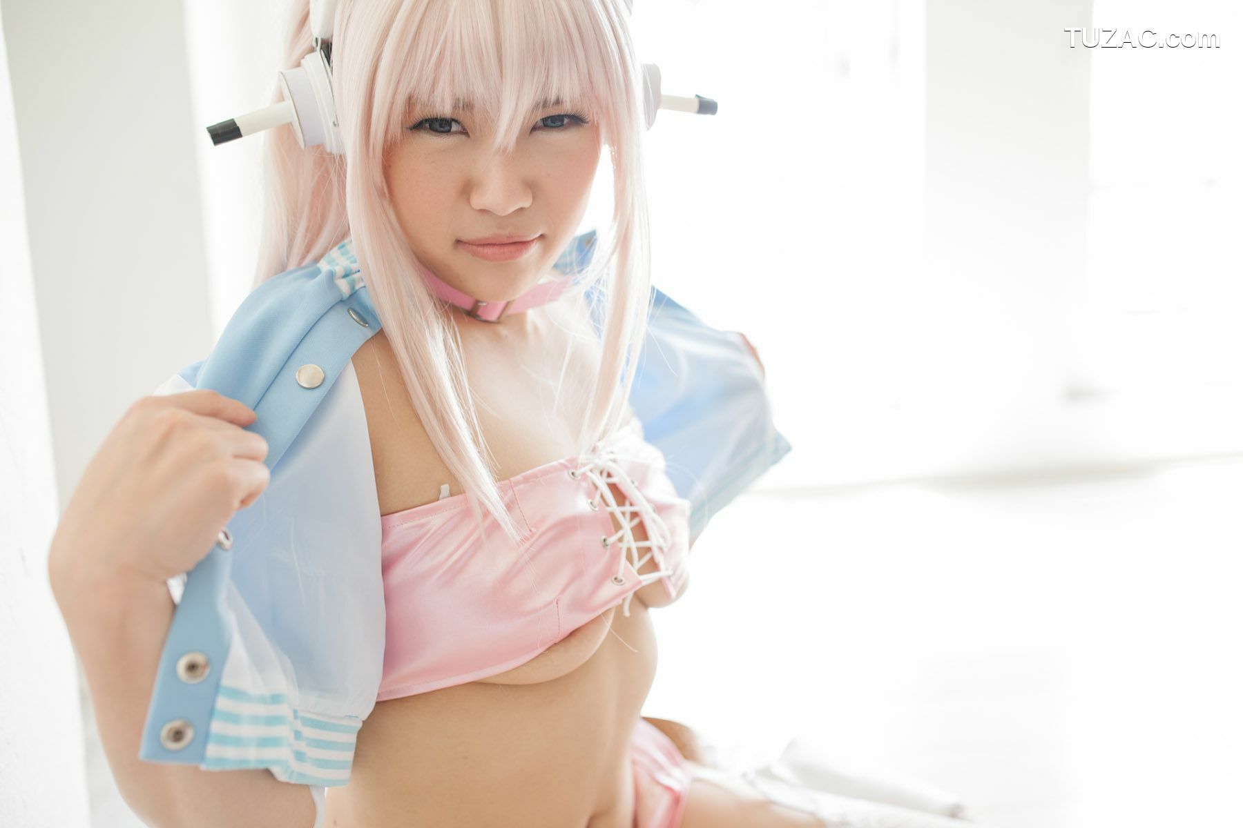 日本CosPlay_沙藤ユリ (Satou Yuri) 《Sonicomi》Super Sonico 写真集[98P]