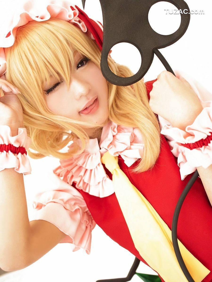 日本CosPlay_火将ロシエル 《Touhou Project》Hakurei Reimu+Flandre Scarlet 写真集[100P]