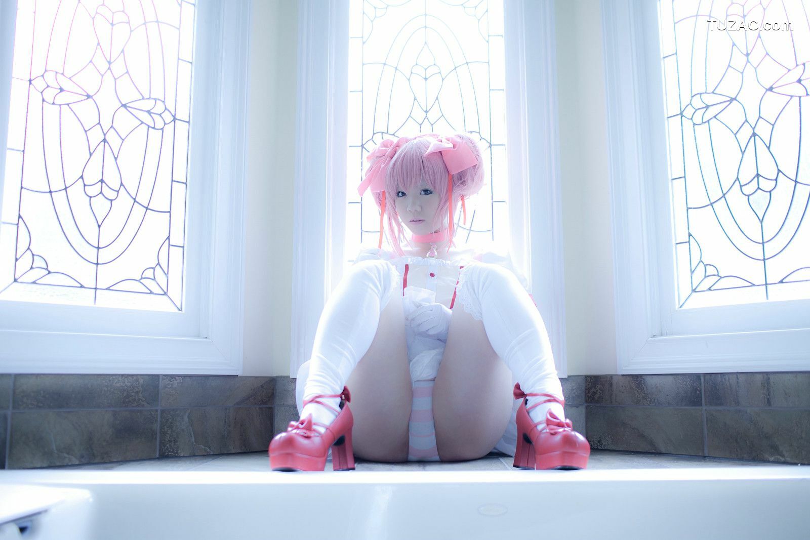 日本CosPlay_田中まな《魔法少女まどか☆マギカ》Kaname Madoka(鹿目まどか)  写真集[69P]