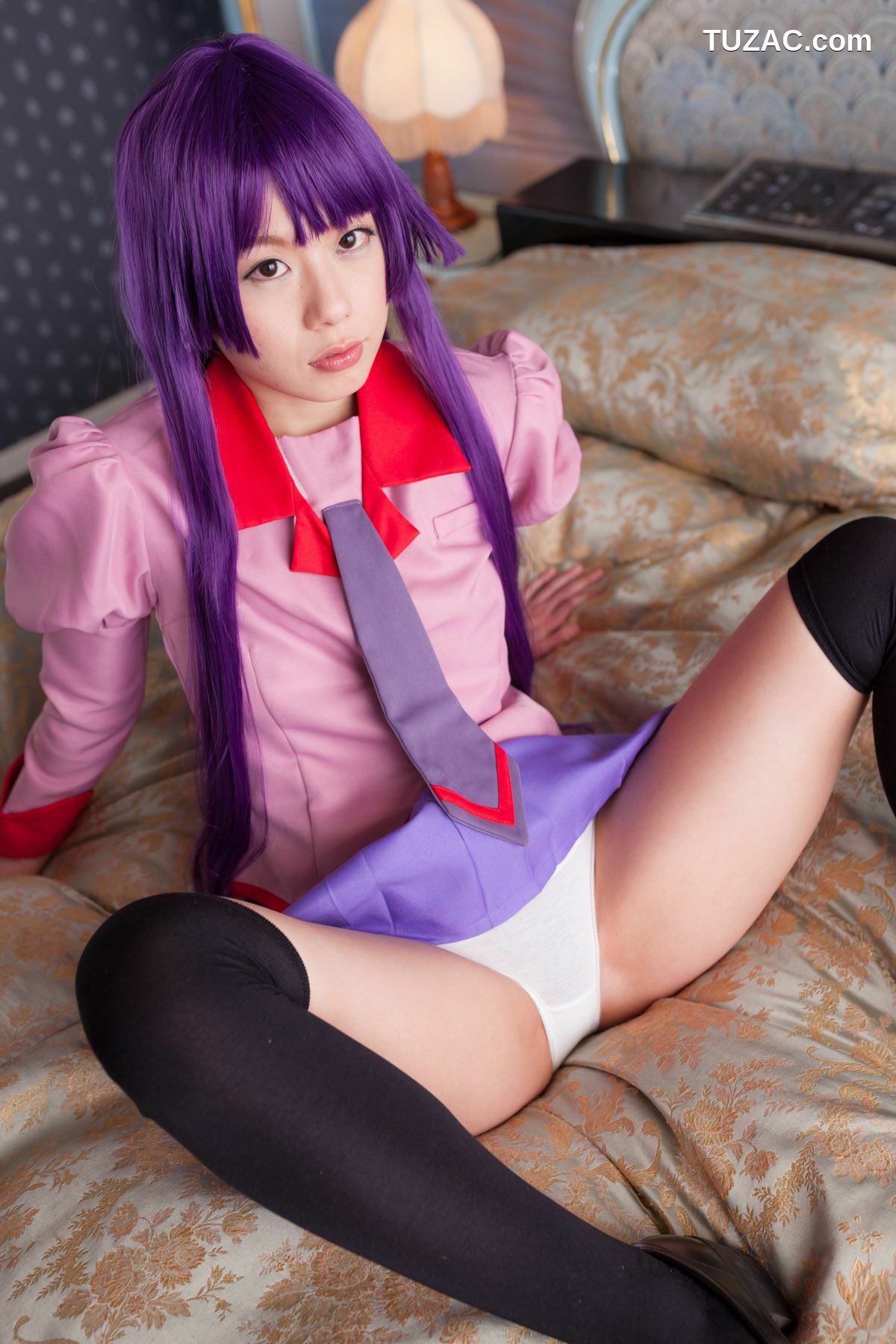 日本CosPlay_相沢恋 (相泽恋) 《Bakemonogatari(化物語)》Senjougahara Hitagi 写真集[98P]