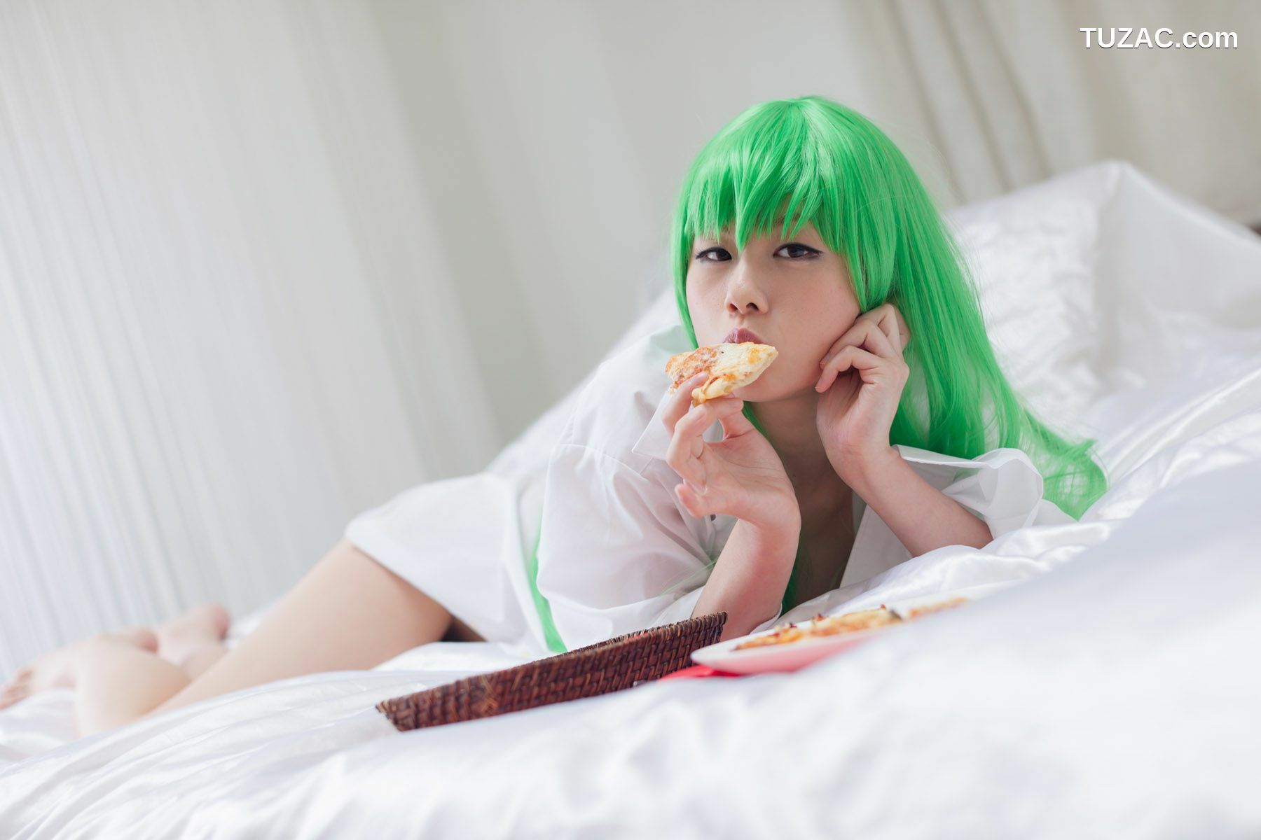 日本CosPlay_相沢恋 (相泽恋) 《Code Geass》C.C 写真集[93P]