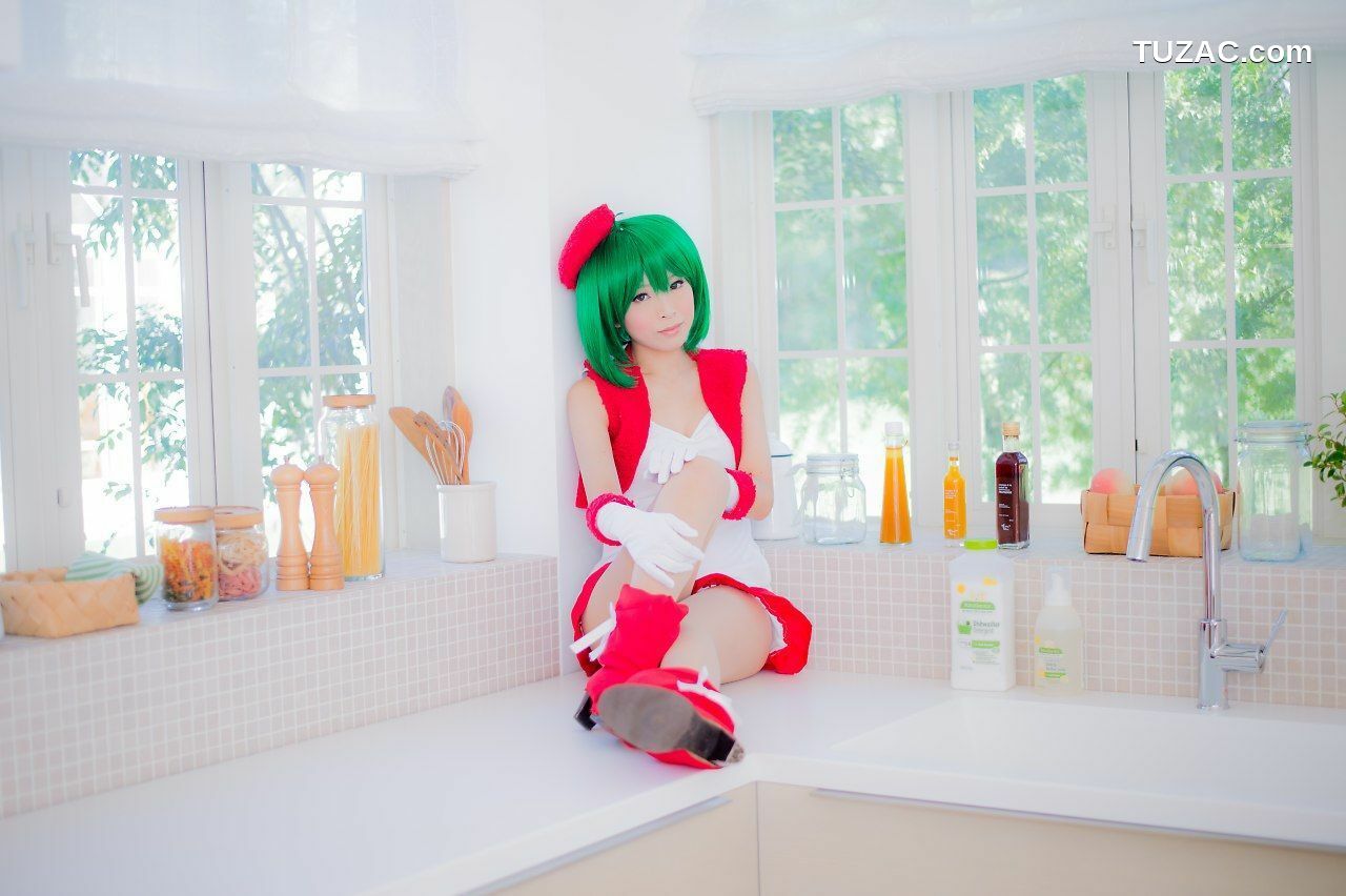 日本CosPlay_真白ゆき コスプレ《Macros》Ranka Lee(Xmas ver.) 写真集