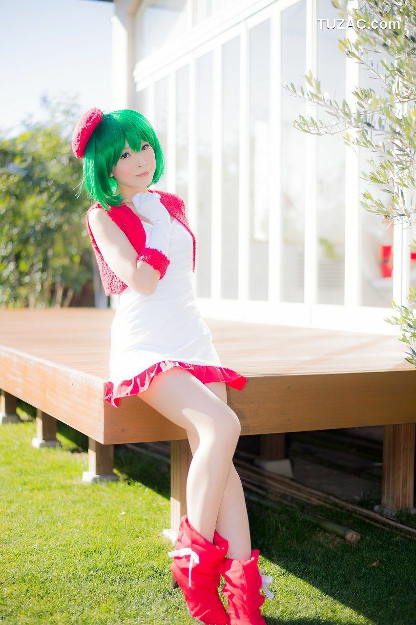 日本CosPlay_真白ゆき コスプレ《Macros》Ranka Lee(Xmas ver.) 写真集