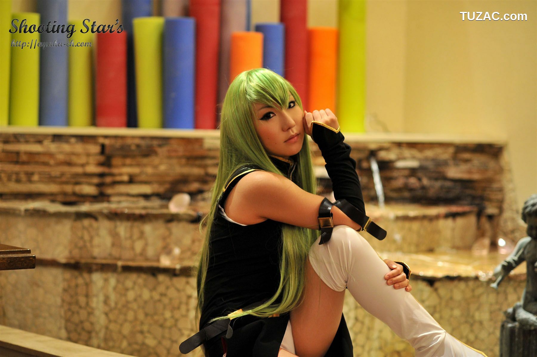 日本CosPlay_绫香 (Saku サク) 《Code Geass(コードギアス)》C.C 写真集