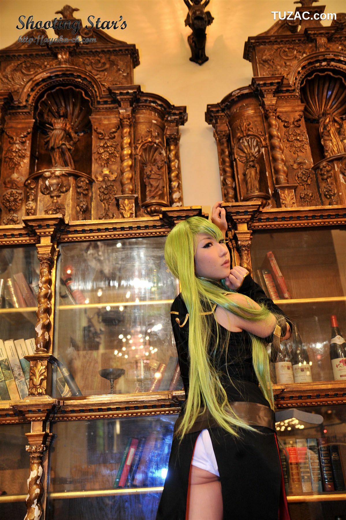 日本CosPlay_绫香 (Saku サク) 《Code Geass(コードギアス)》C.C 写真集