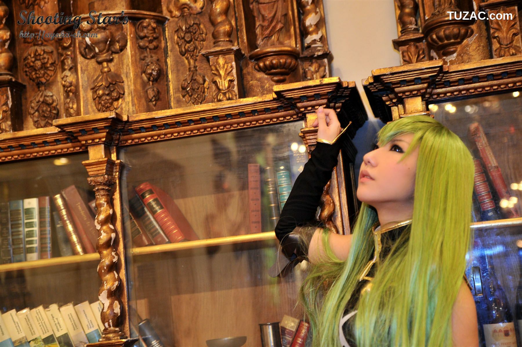 日本CosPlay_绫香 (Saku サク) 《Code Geass(コードギアス)》C.C 写真集