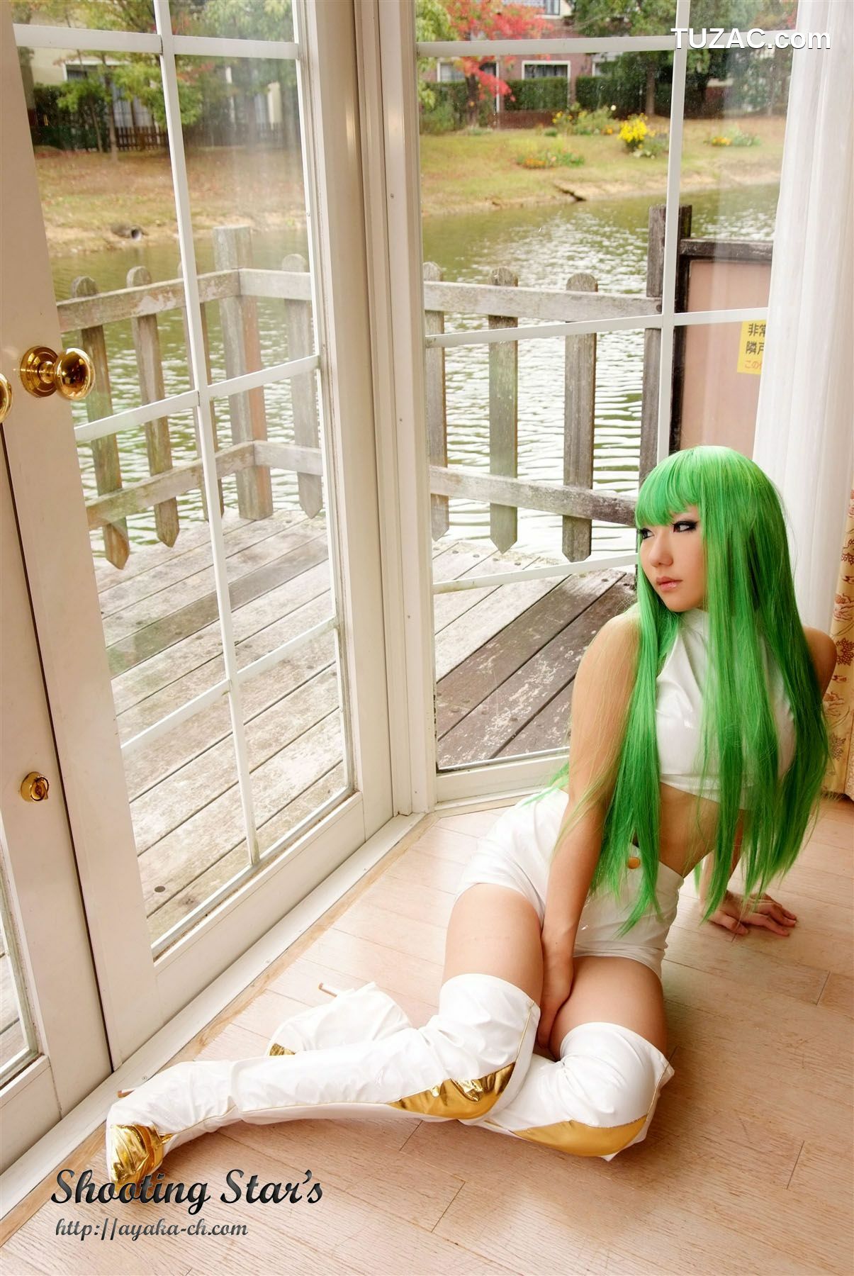 日本CosPlay_绫香 (Saku サク) 《Code Geass(コードギアス)》C.C 写真集