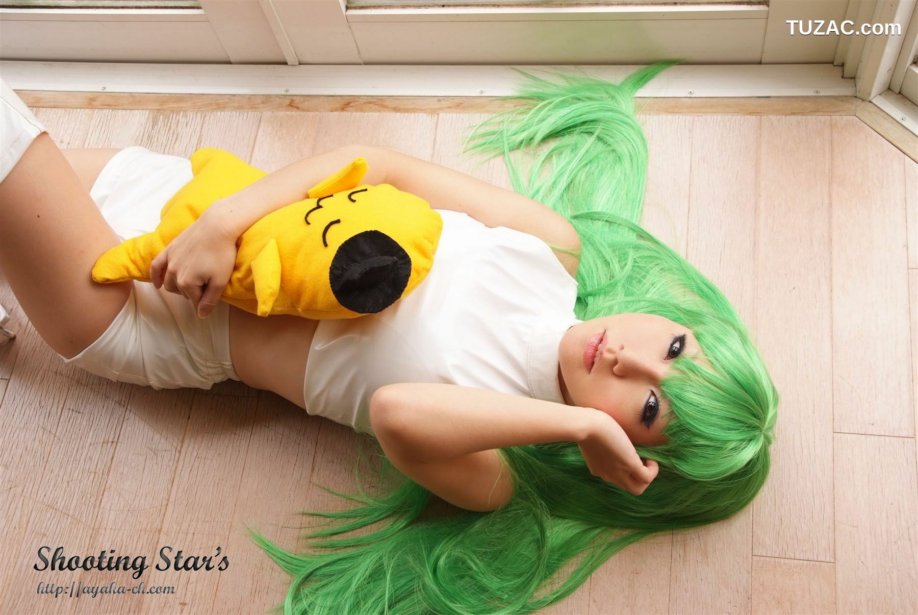 日本CosPlay_绫香 (Saku サク) 《Code Geass(コードギアス)》C.C 写真集