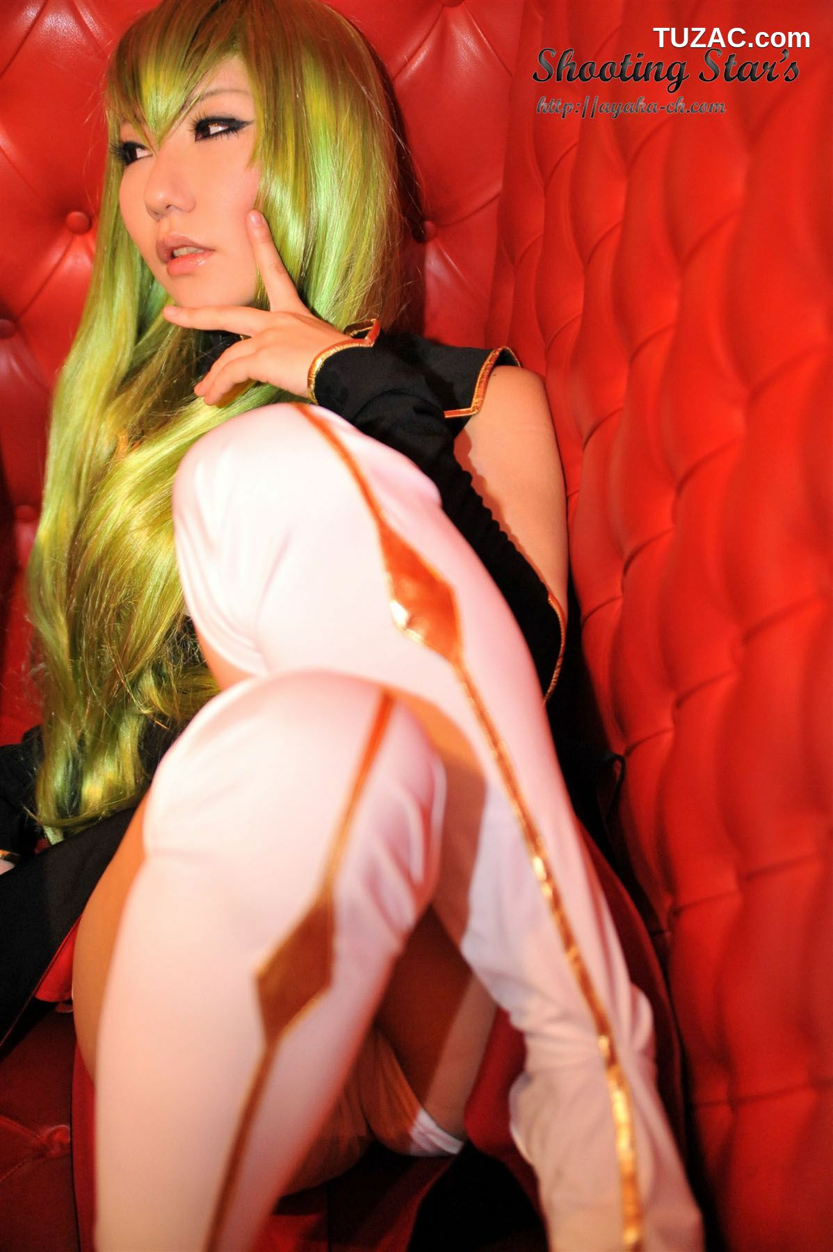 日本CosPlay_绫香 (Saku サク) 《Code Geass(コードギアス)》C.C 写真集