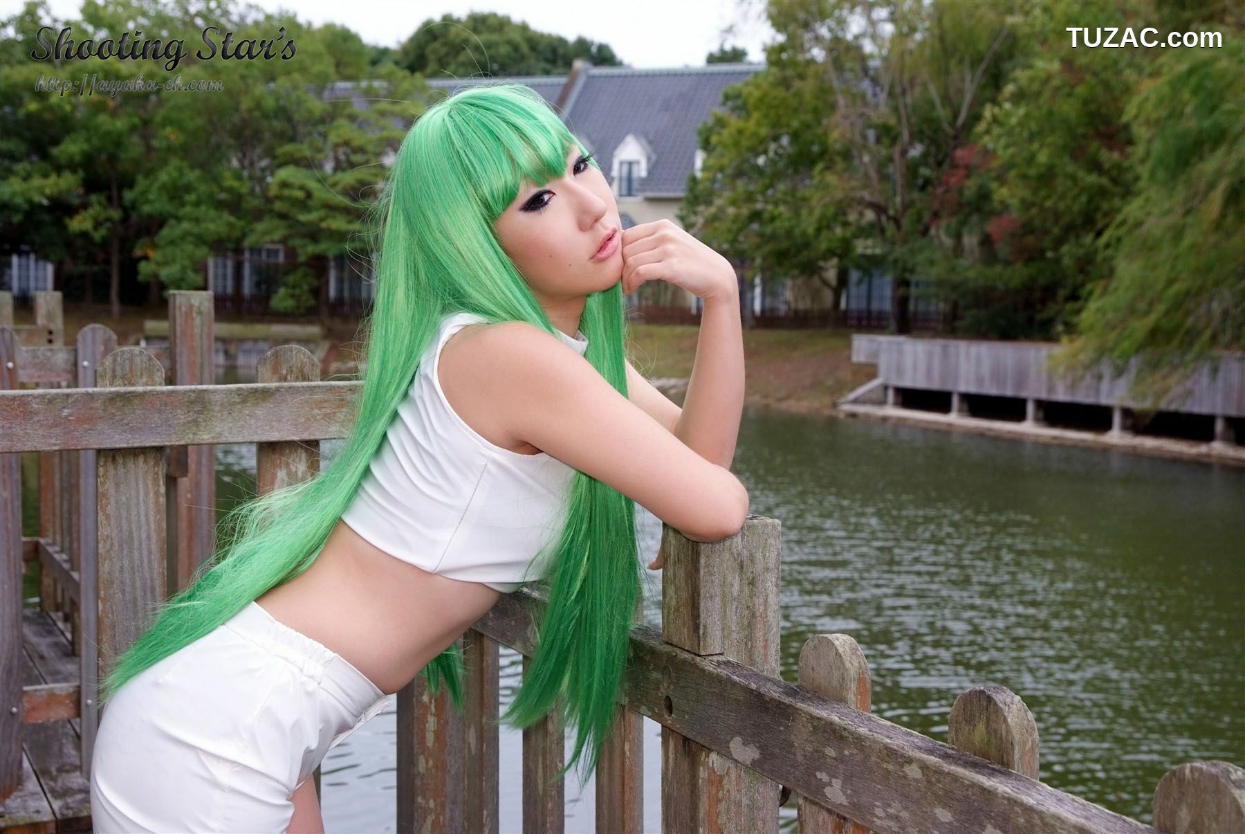 日本CosPlay_绫香 (Saku サク) 《Code Geass(コードギアス)》C.C 写真集