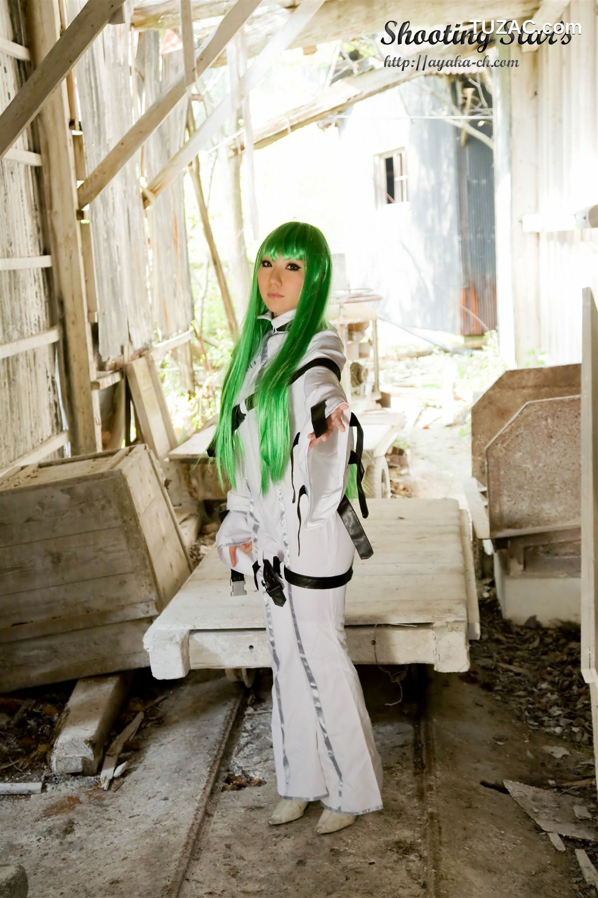 日本CosPlay_绫香 (Saku サク) 《Code Geass(コードギアス)》C.C 写真集