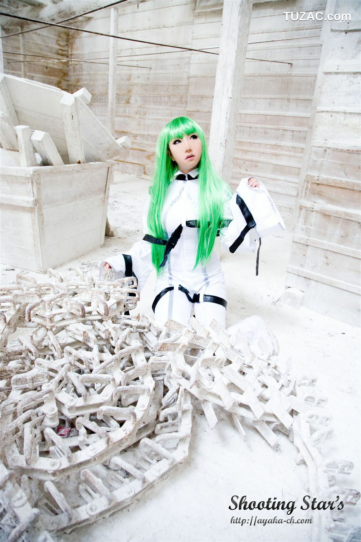 日本CosPlay_绫香 (Saku サク) 《Code Geass(コードギアス)》C.C 写真集