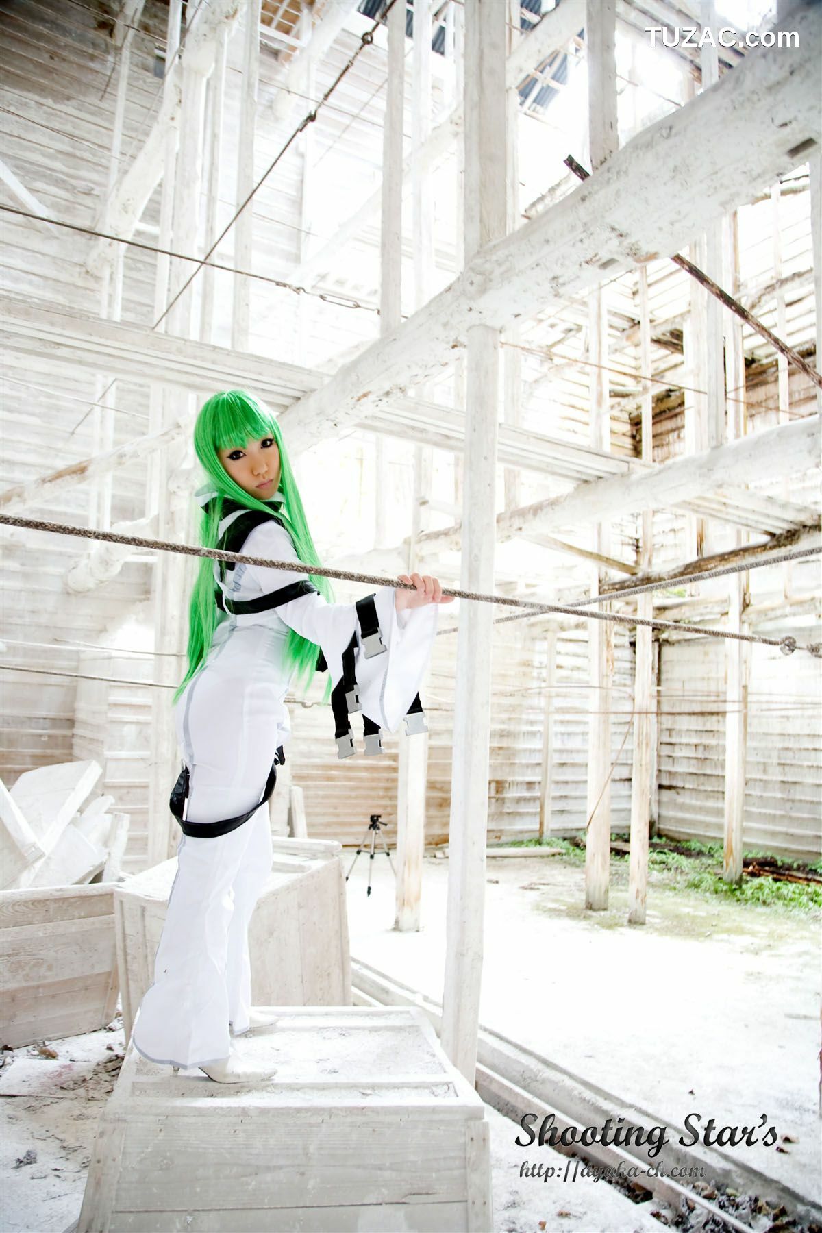 日本CosPlay_绫香 (Saku サク) 《Code Geass(コードギアス)》C.C 写真集