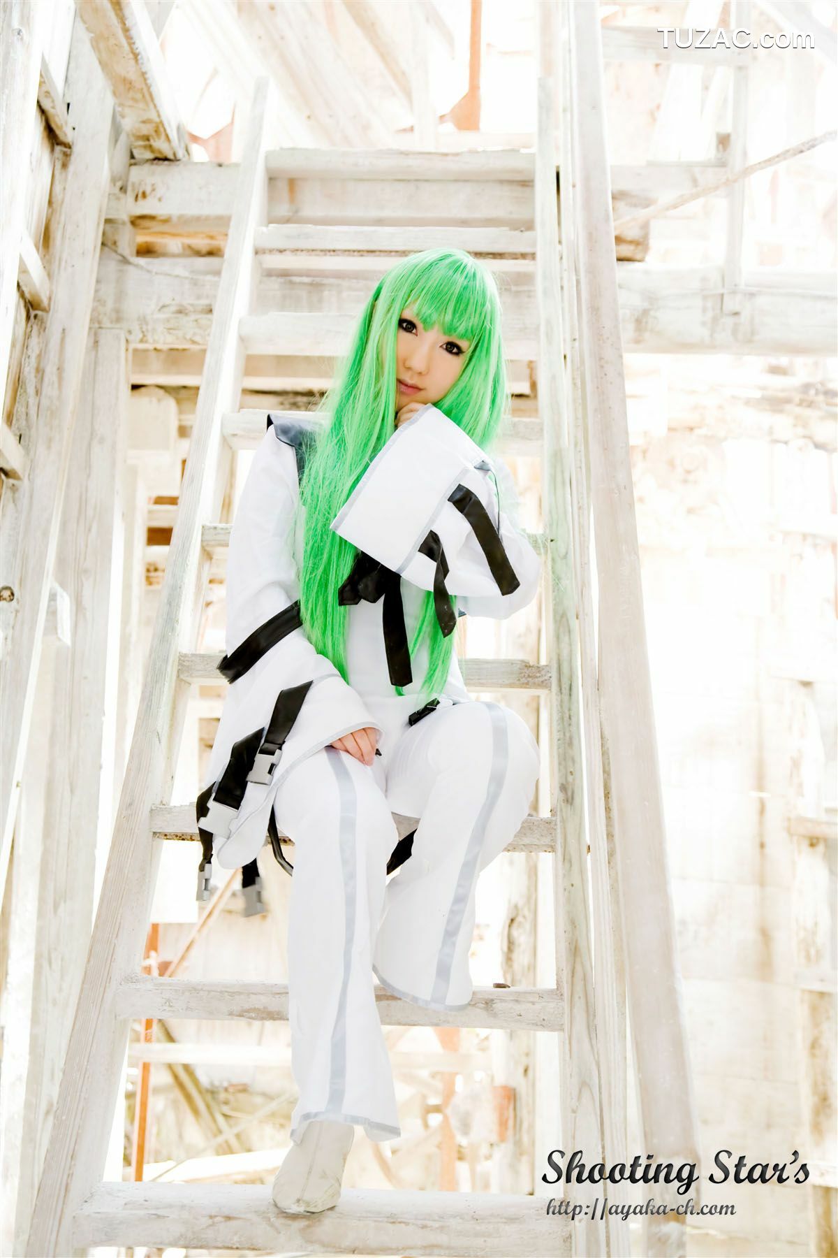 日本CosPlay_绫香 (Saku サク) 《Code Geass(コードギアス)》C.C 写真集