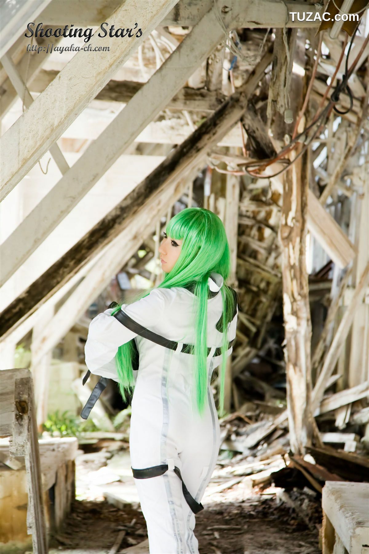 日本CosPlay_绫香 (Saku サク) 《Code Geass(コードギアス)》C.C 写真集