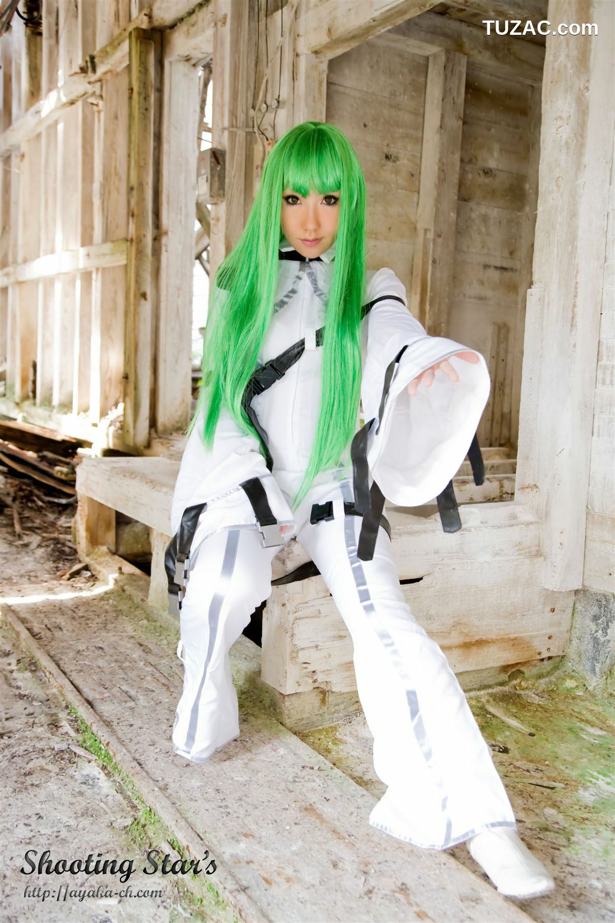 日本CosPlay_绫香 (Saku サク) 《Code Geass(コードギアス)》C.C 写真集