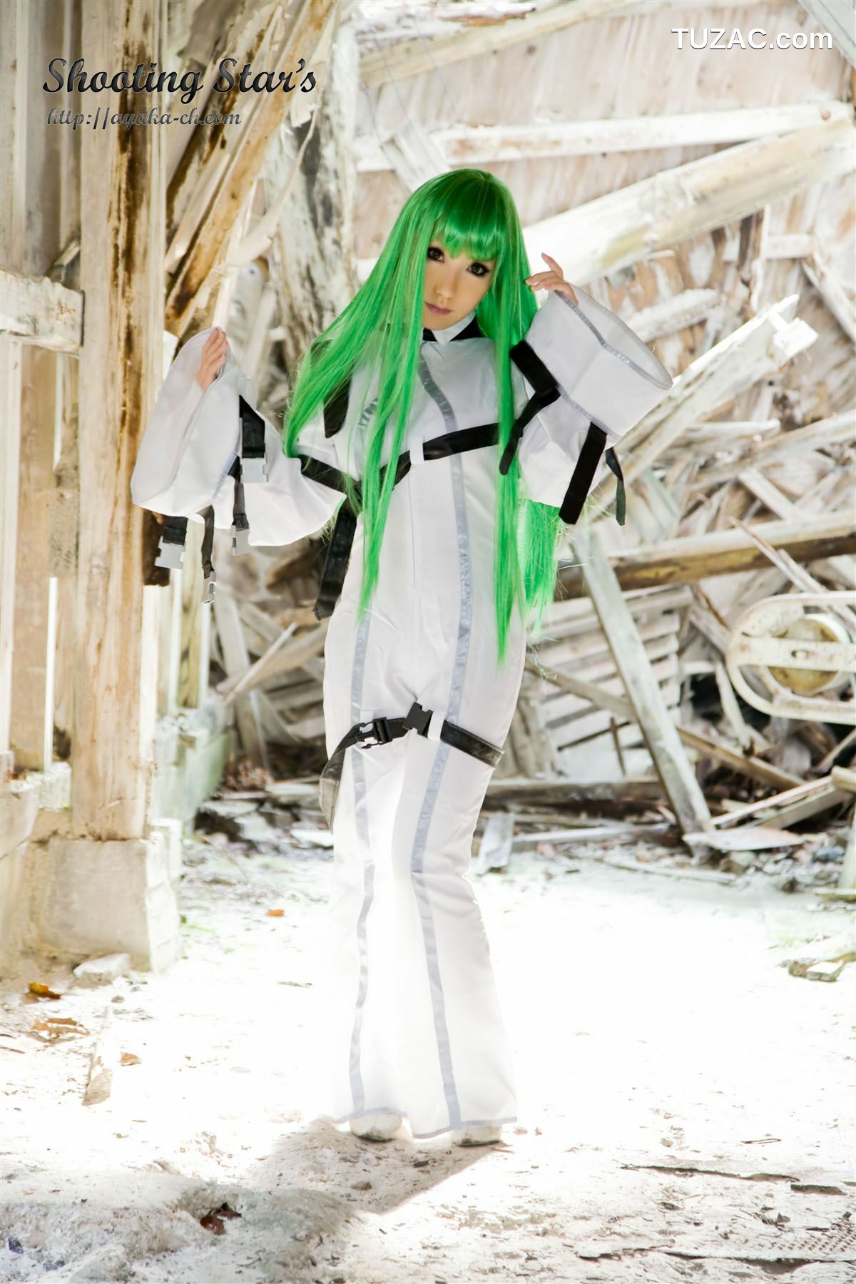 日本CosPlay_绫香 (Saku サク) 《Code Geass(コードギアス)》C.C 写真集