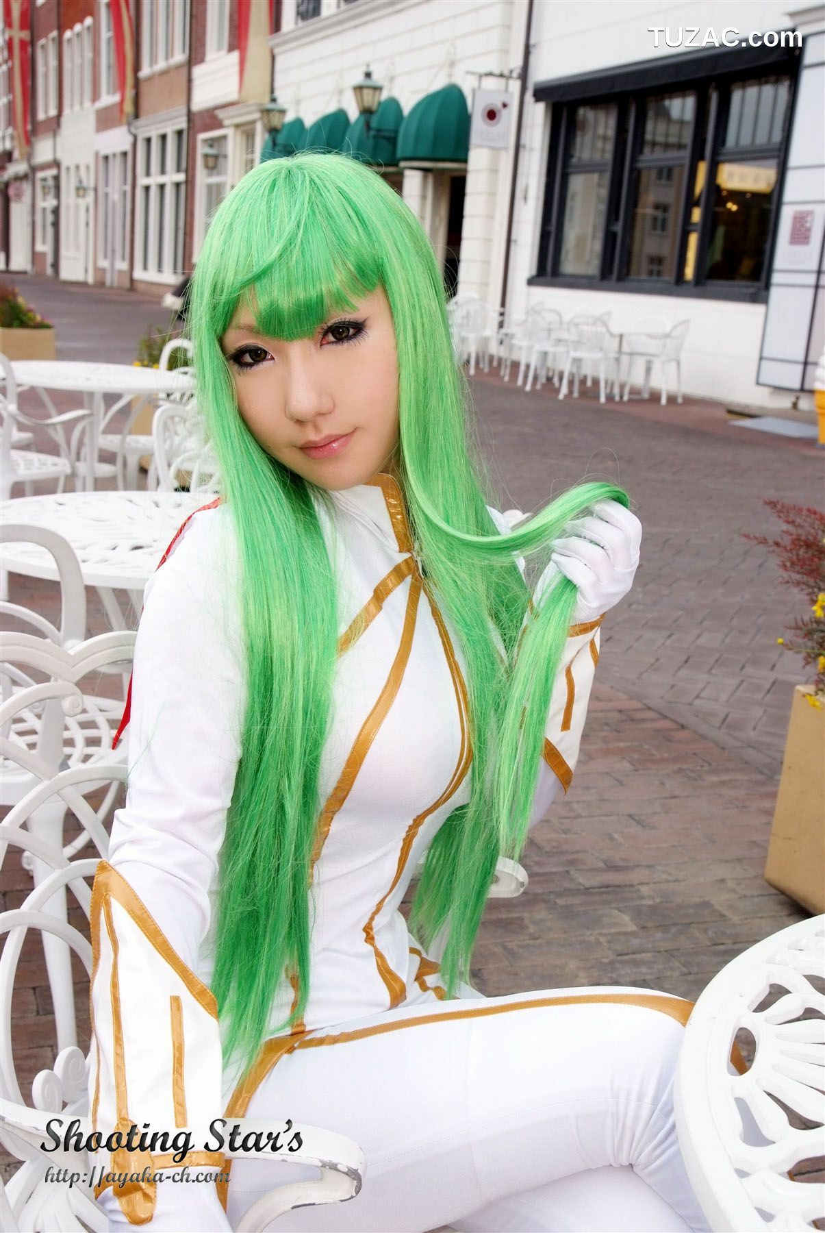 日本CosPlay_绫香 (Saku サク) 《Code Geass(コードギアス)》C.C 写真集