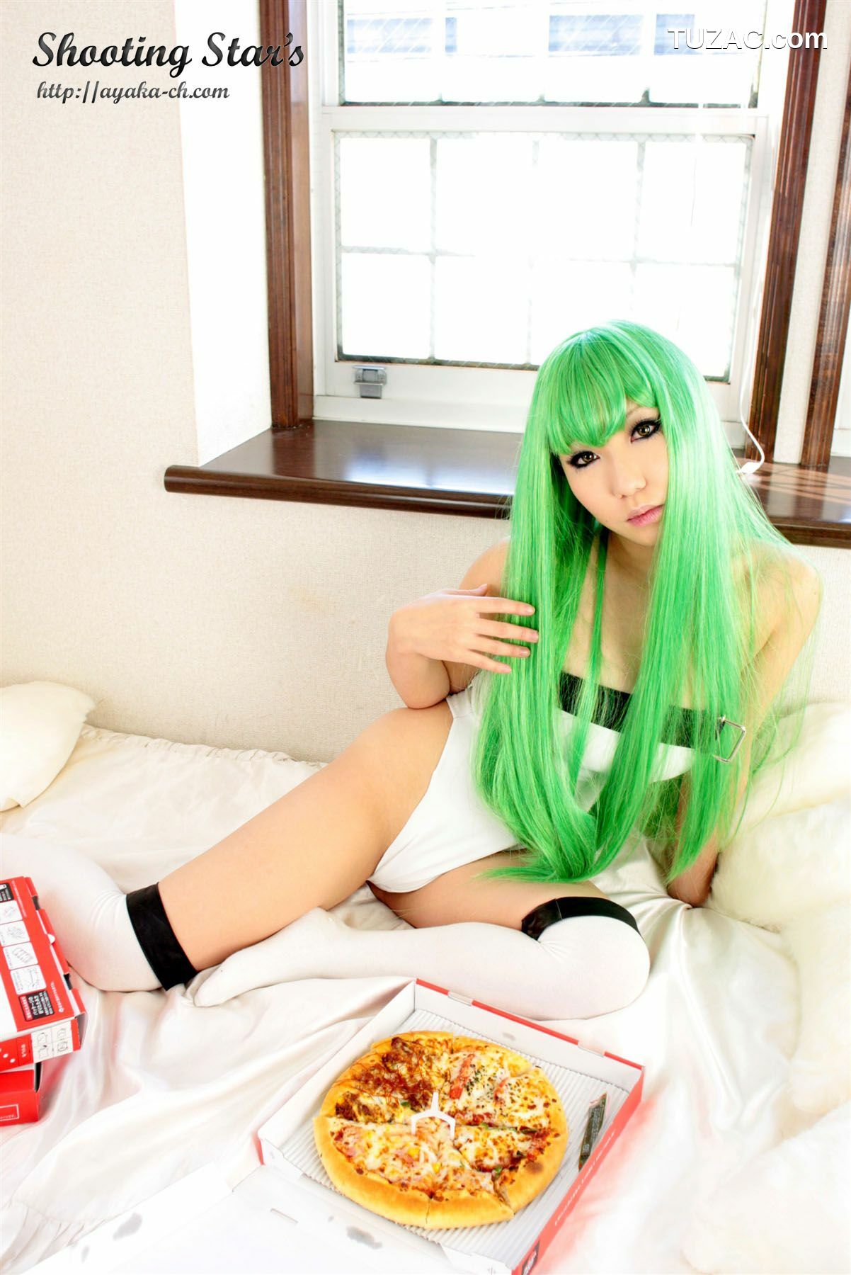 日本CosPlay_绫香 (Saku サク) 《Code Geass(コードギアス)》C.C 写真集