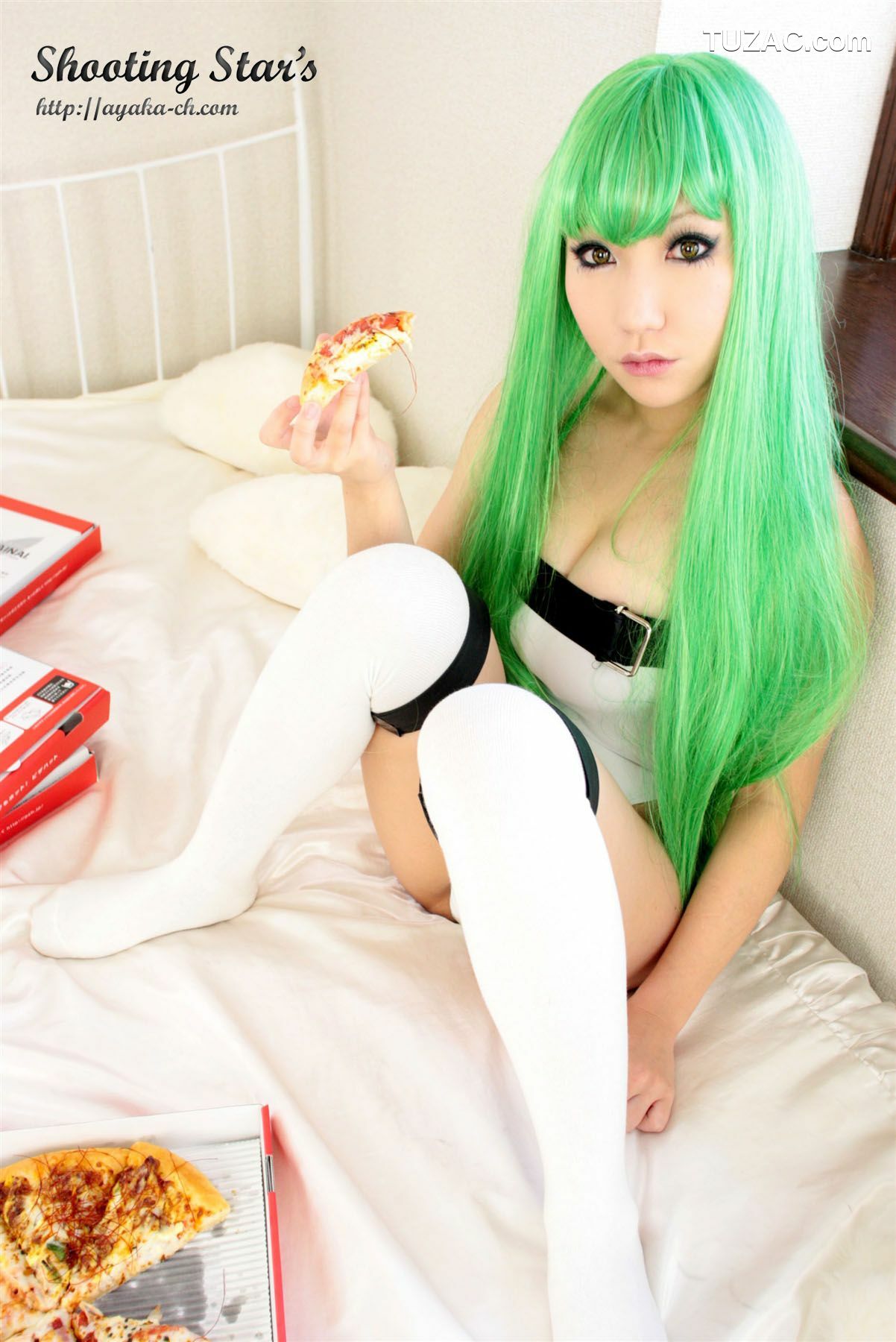 日本CosPlay_绫香 (Saku サク) 《Code Geass(コードギアス)》C.C 写真集