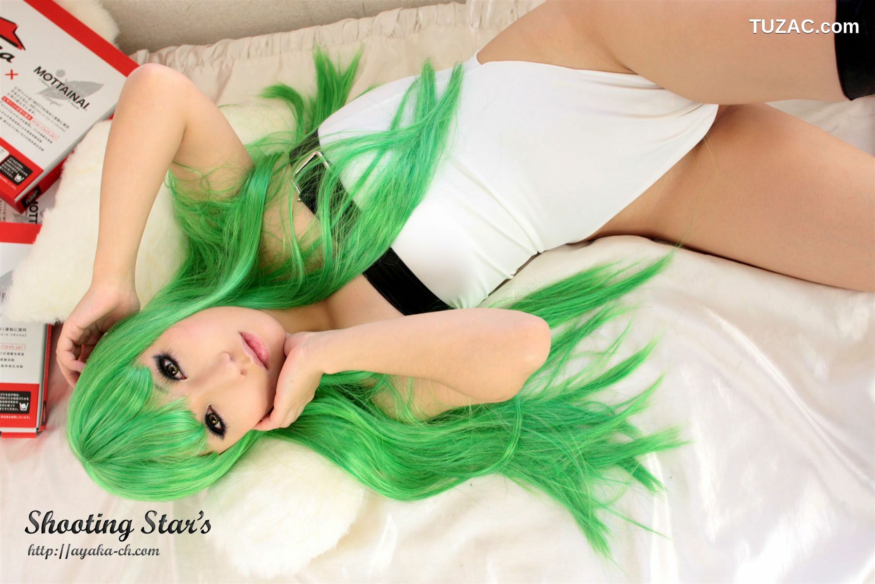 日本CosPlay_绫香 (Saku サク) 《Code Geass(コードギアス)》C.C 写真集