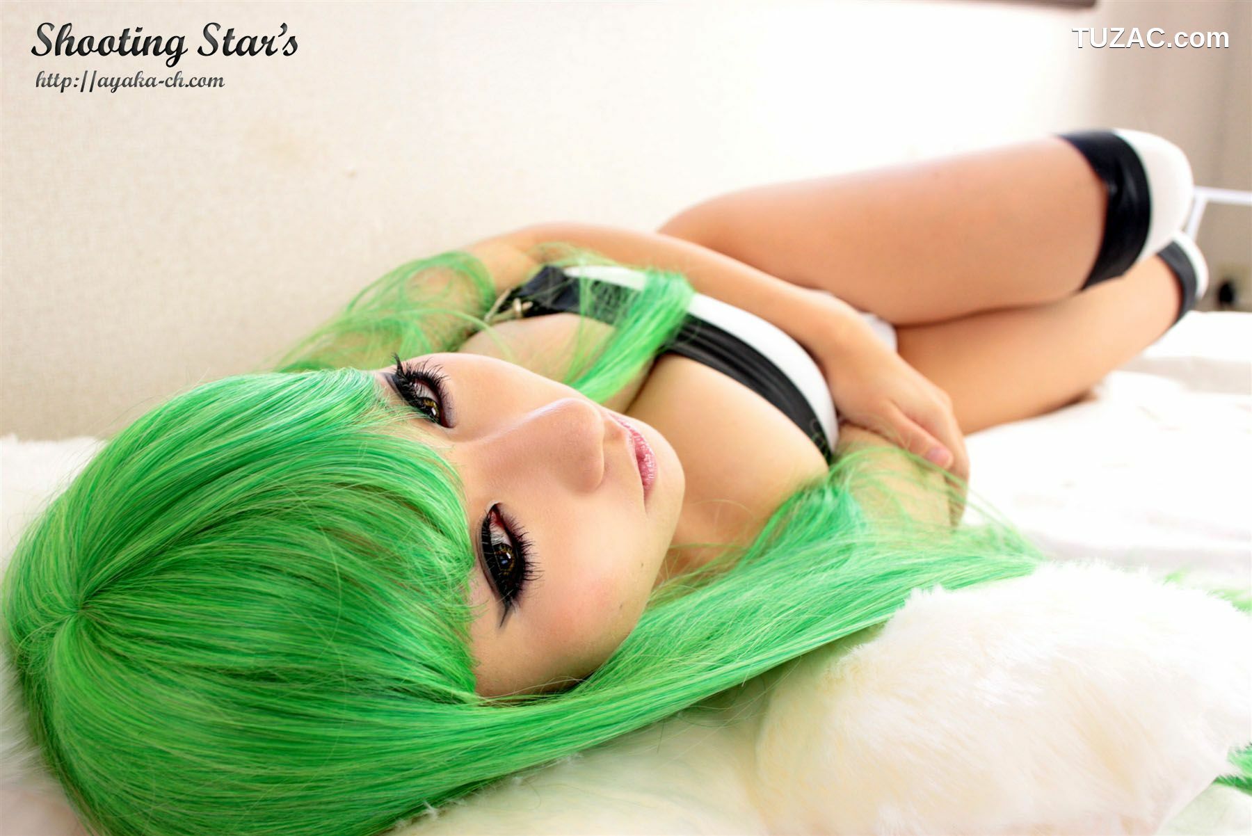 日本CosPlay_绫香 (Saku サク) 《Code Geass(コードギアス)》C.C 写真集