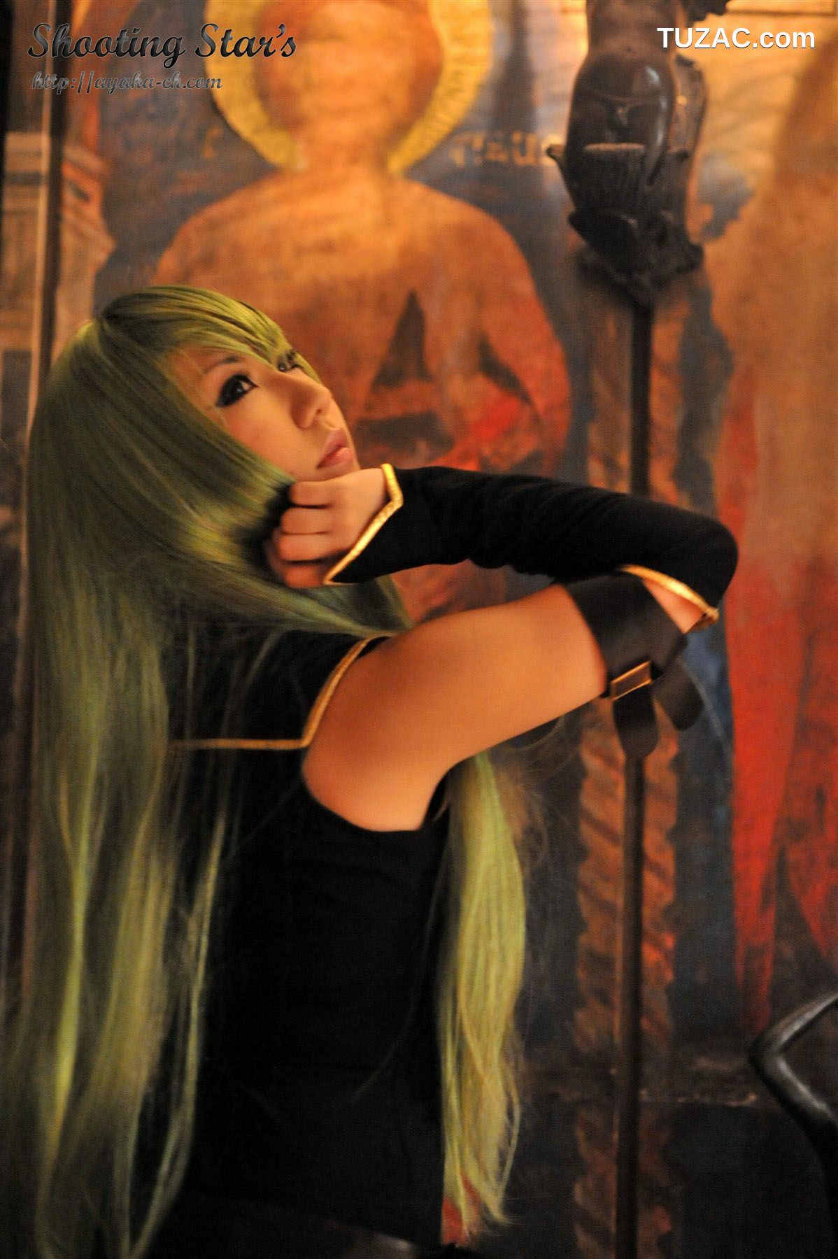 日本CosPlay_绫香 (Saku サク) 《Code Geass(コードギアス)》C.C 写真集