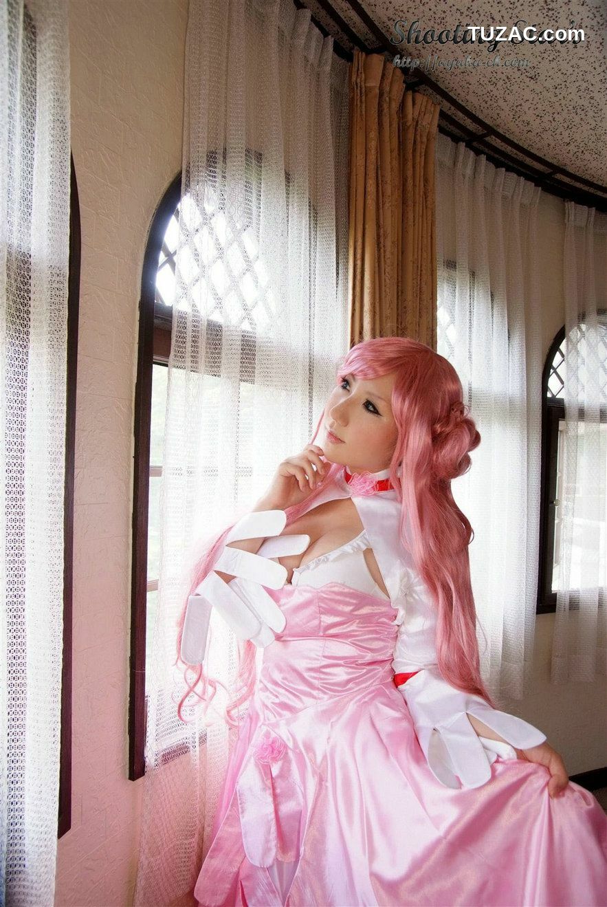 日本CosPlay_绫香 (Saku サク) 《Code Geass》Euphemia li Britannia 写真集[72P]