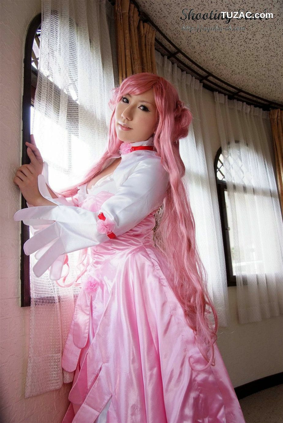 日本CosPlay_绫香 (Saku サク) 《Code Geass》Euphemia li Britannia 写真集[72P]