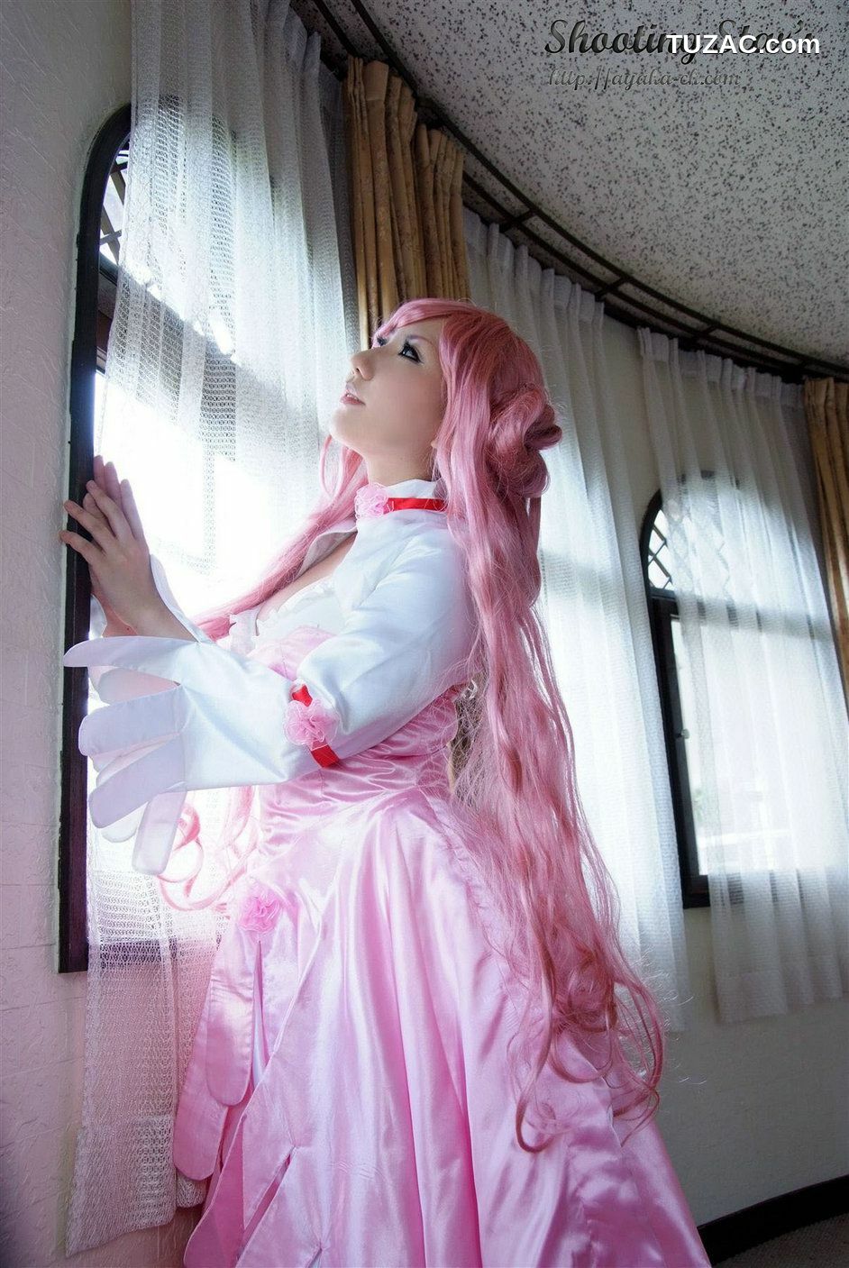 日本CosPlay_绫香 (Saku サク) 《Code Geass》Euphemia li Britannia 写真集[72P]