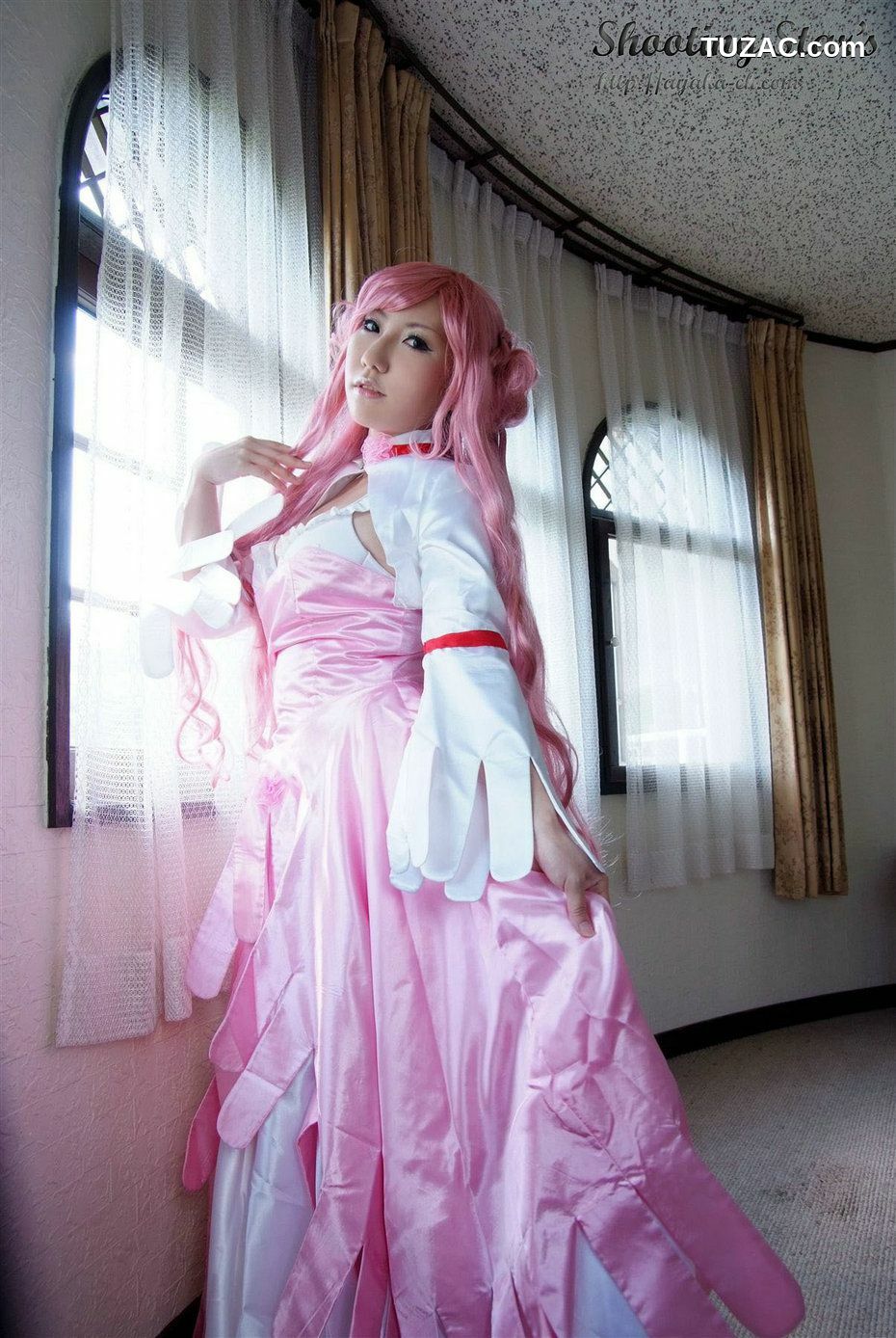 日本CosPlay_绫香 (Saku サク) 《Code Geass》Euphemia li Britannia 写真集[72P]