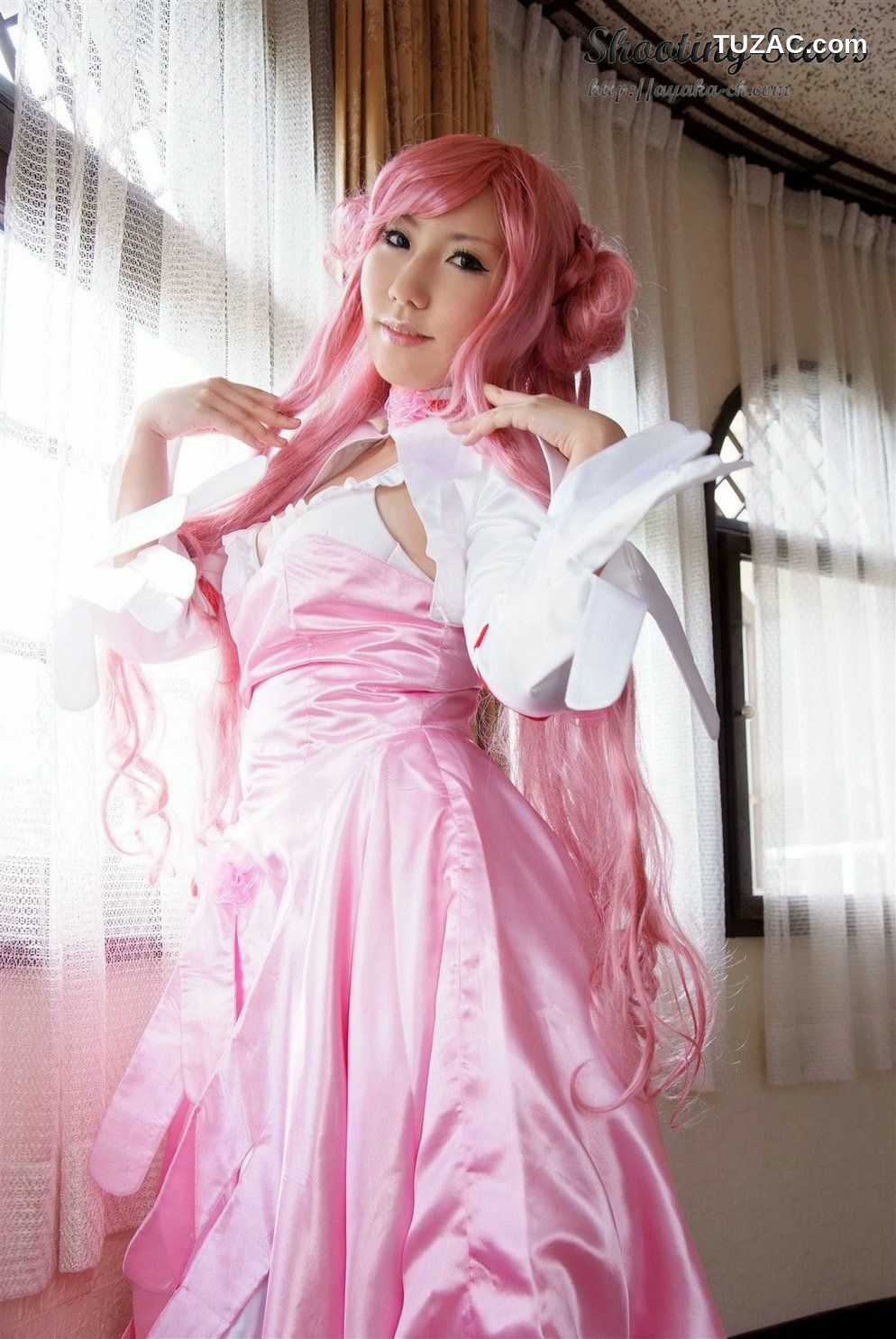 日本CosPlay_绫香 (Saku サク) 《Code Geass》Euphemia li Britannia 写真集[72P]