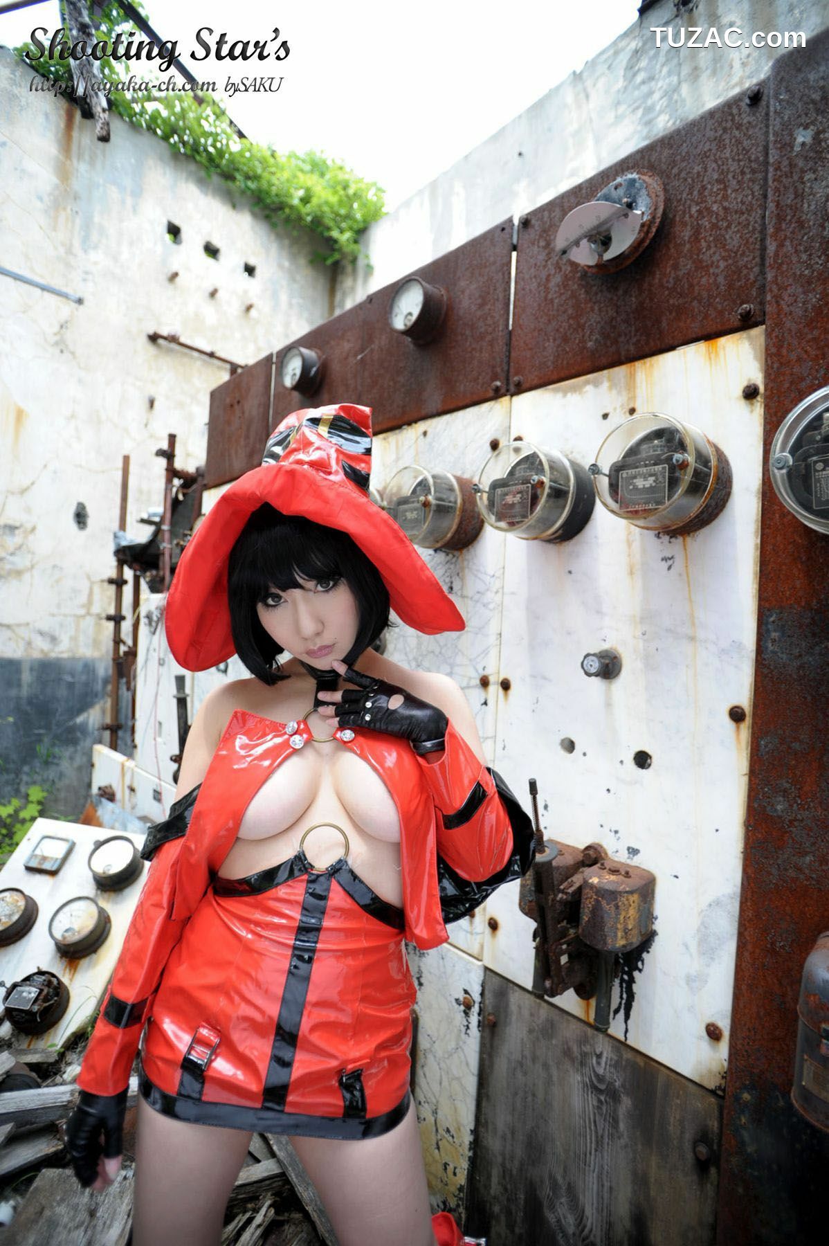 日本CosPlay_绫香 (Saku サク) 《Guilty Gear》I-no 写真集[100P]