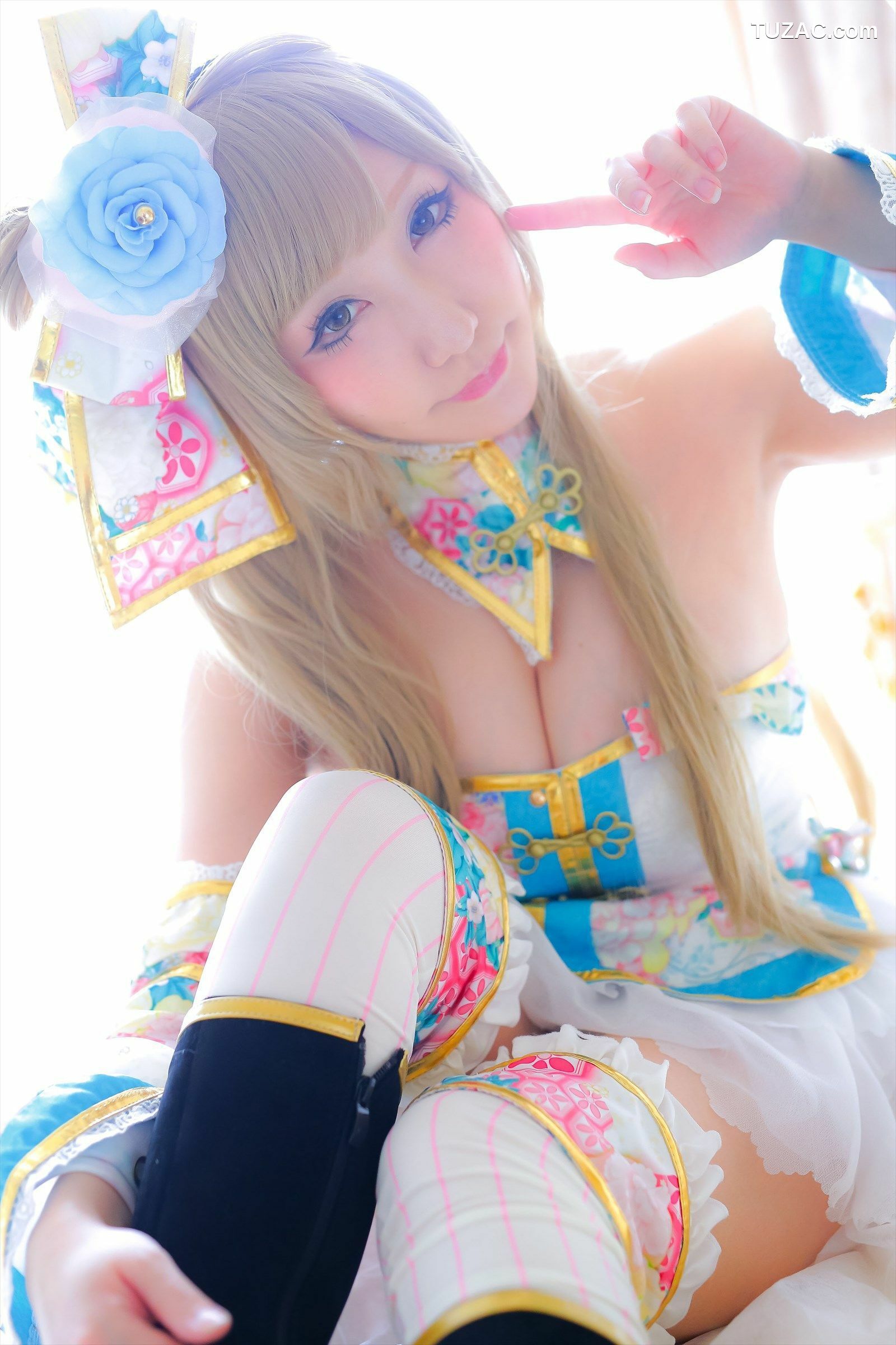 日本CosPlay_绫香 (Saku サク) 《Love Live!》Toujou Nozomi+Minami Kotori 写真集