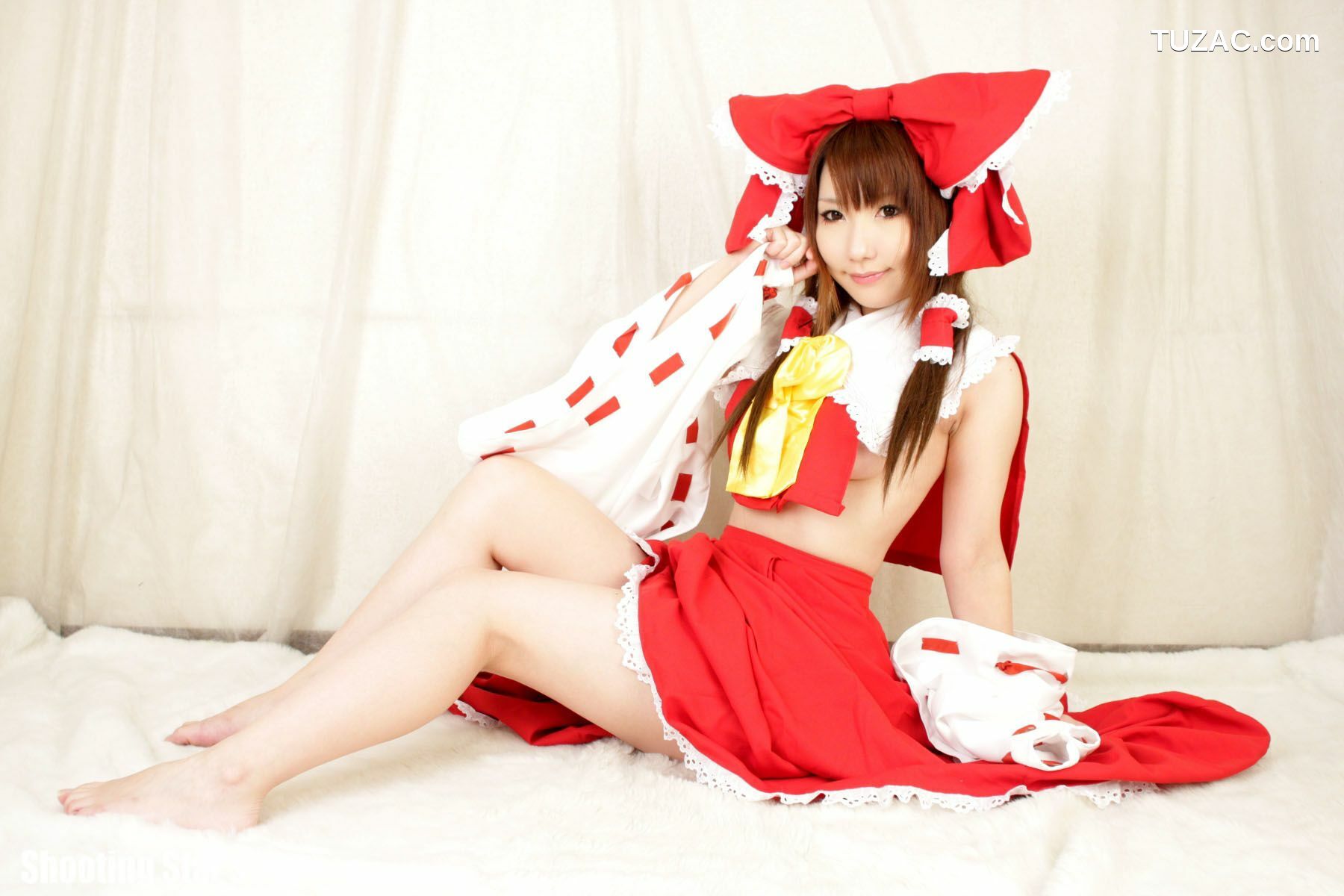 日本CosPlay_绫香 (Saku サク) 《Touhou Project》Hakurei Reimu+Kirisame Marisa 写真集[115P]