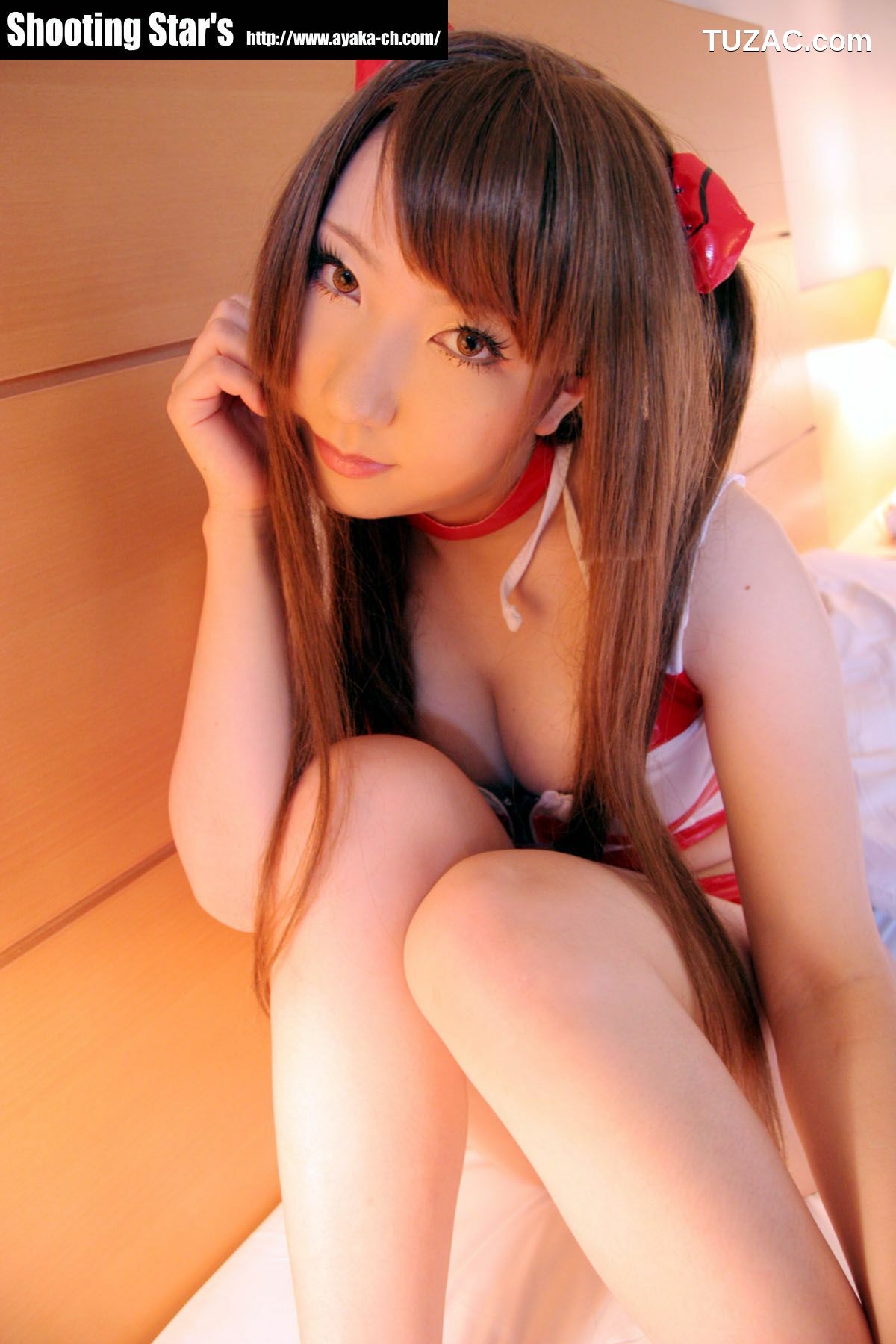 日本CosPlay_绫香 (Saku サク) 《新世紀エヴァンゲリオン》Souryuu Asuka Langley 惣流·アスカ·ラングレー 写真集[93P]